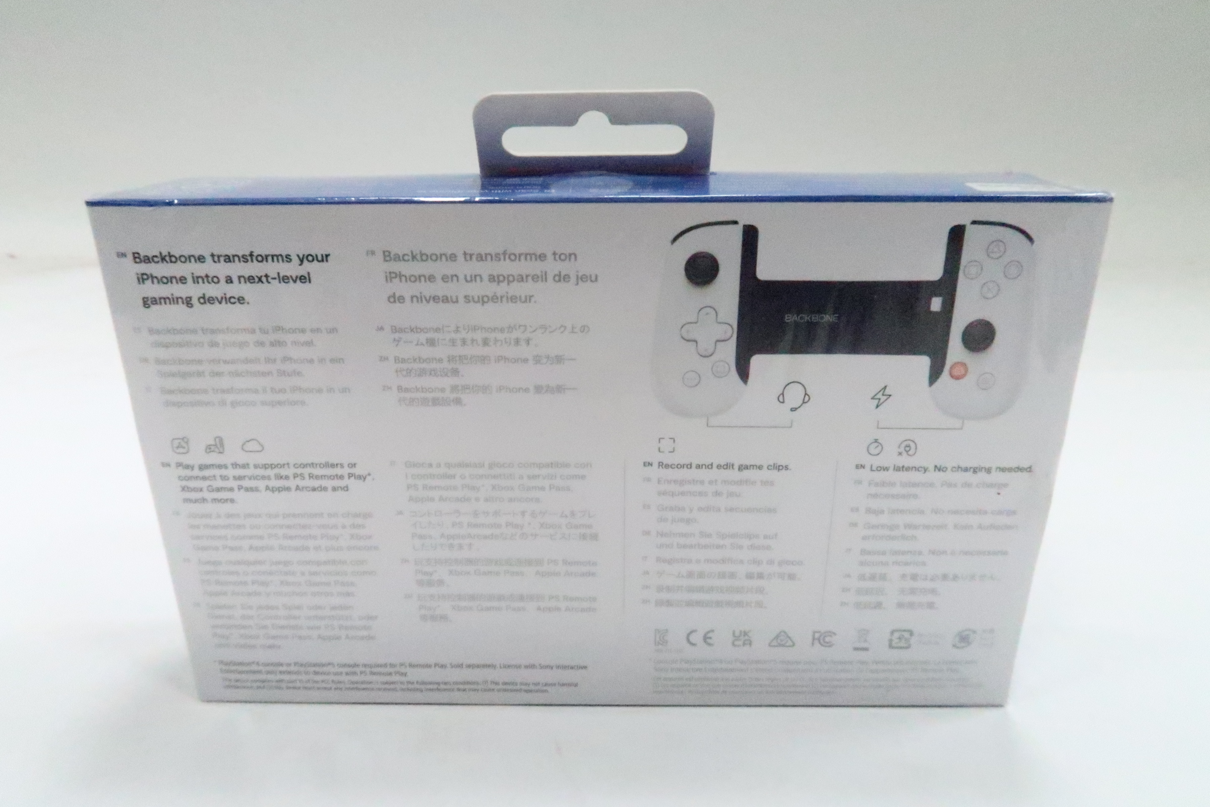 Sony BB02WS PlayStation Backbone Mobile Video Game Controller - iPhone 9482