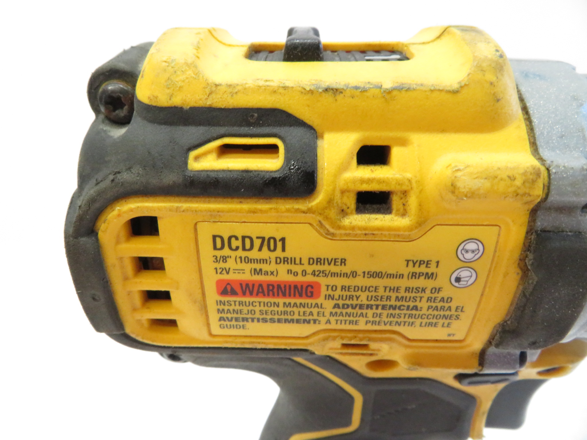 DEWALT DCD701 XTREME 12-Volt Max Li-Ion 3/8-in Brushless Cordless Drill