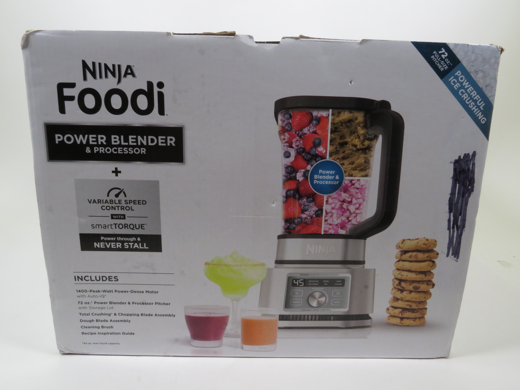 Ninja Foodi SS201 Auto-IQ Variable Speed Power Blender/Processor