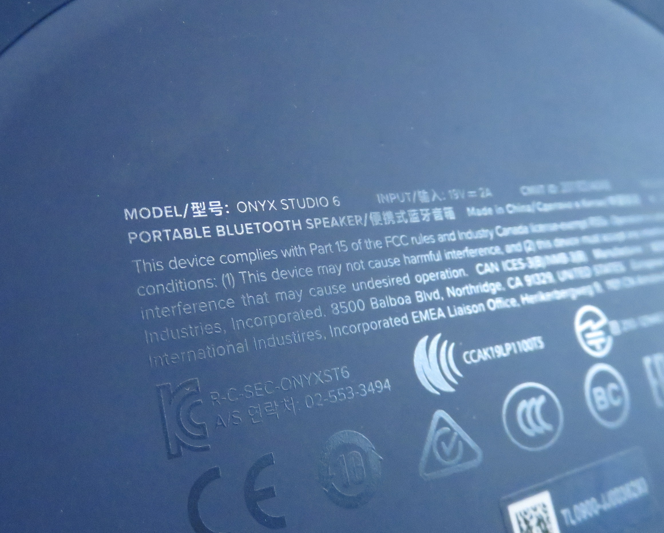 Harman Kardon Onyx Studio IPX7 Waterproof Bluetooth Wireless