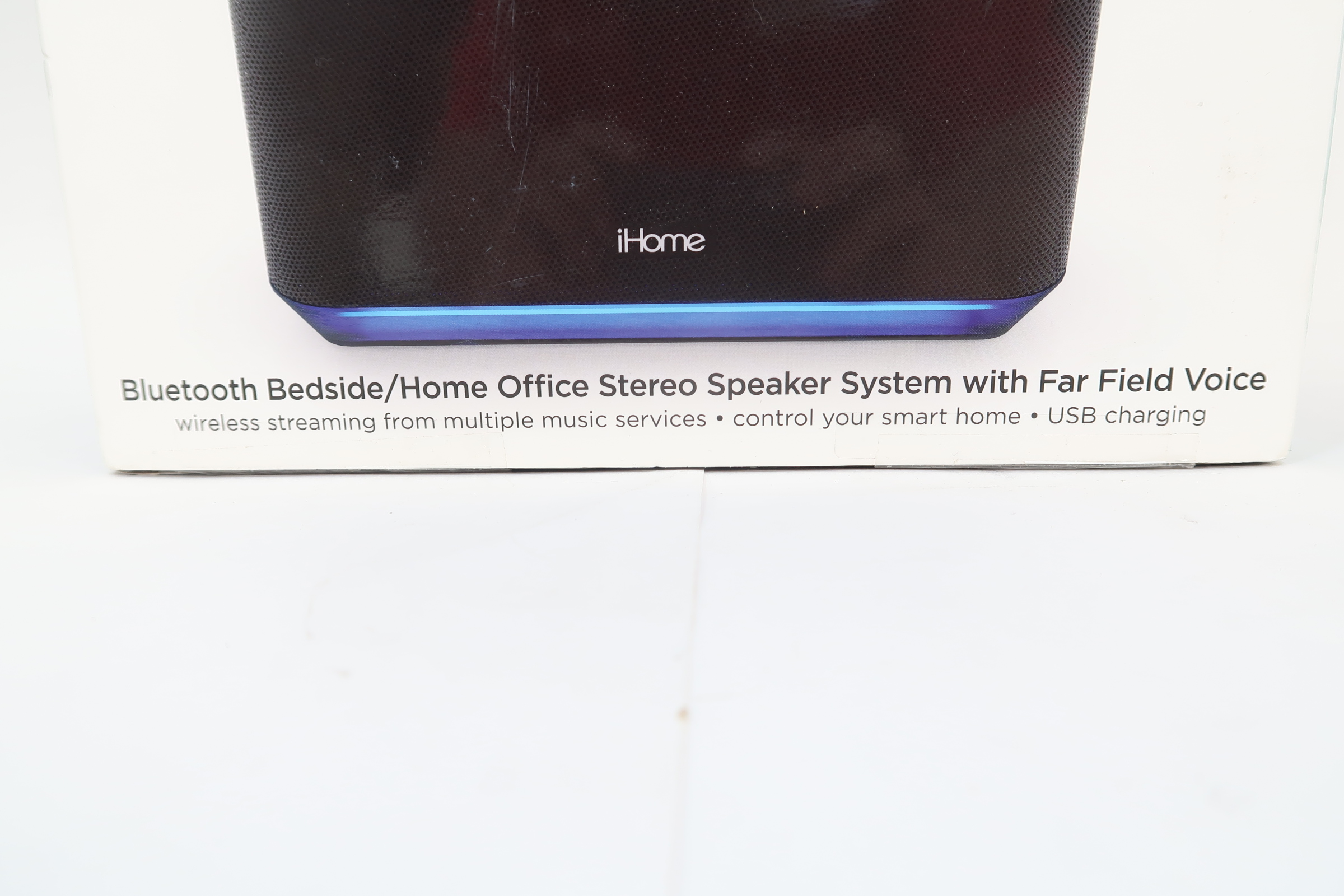 iHome Alexa Builtin Bedside/Home Office Speaker System iAVS16B