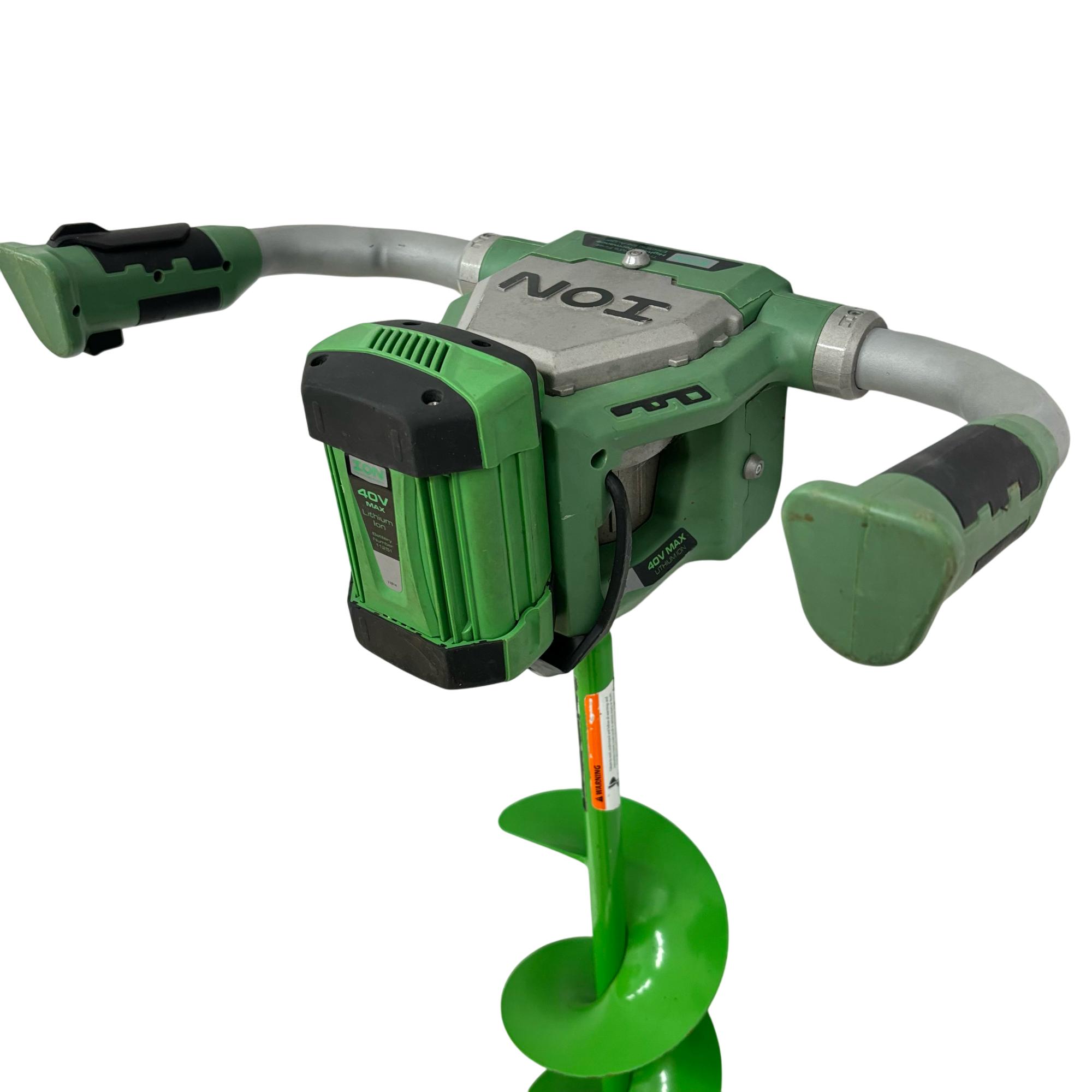 Ion G2 Battery Ice Auger Reviews Electric Auger Ice Fishing ION G2