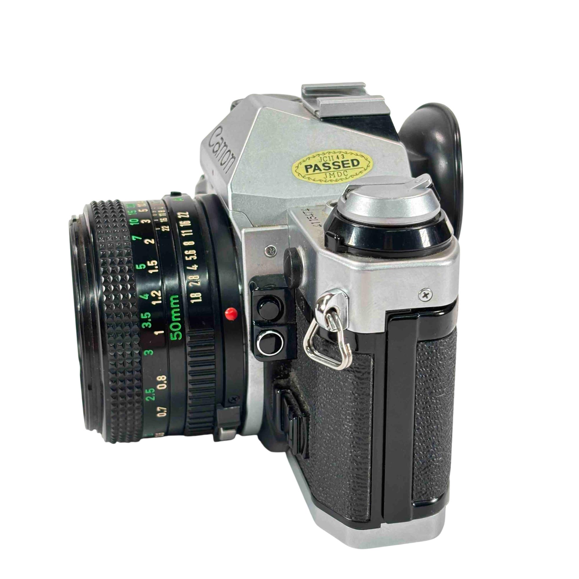 Canon AE-1 Program Compact 35mm Film Single-Lens Reflex Camera