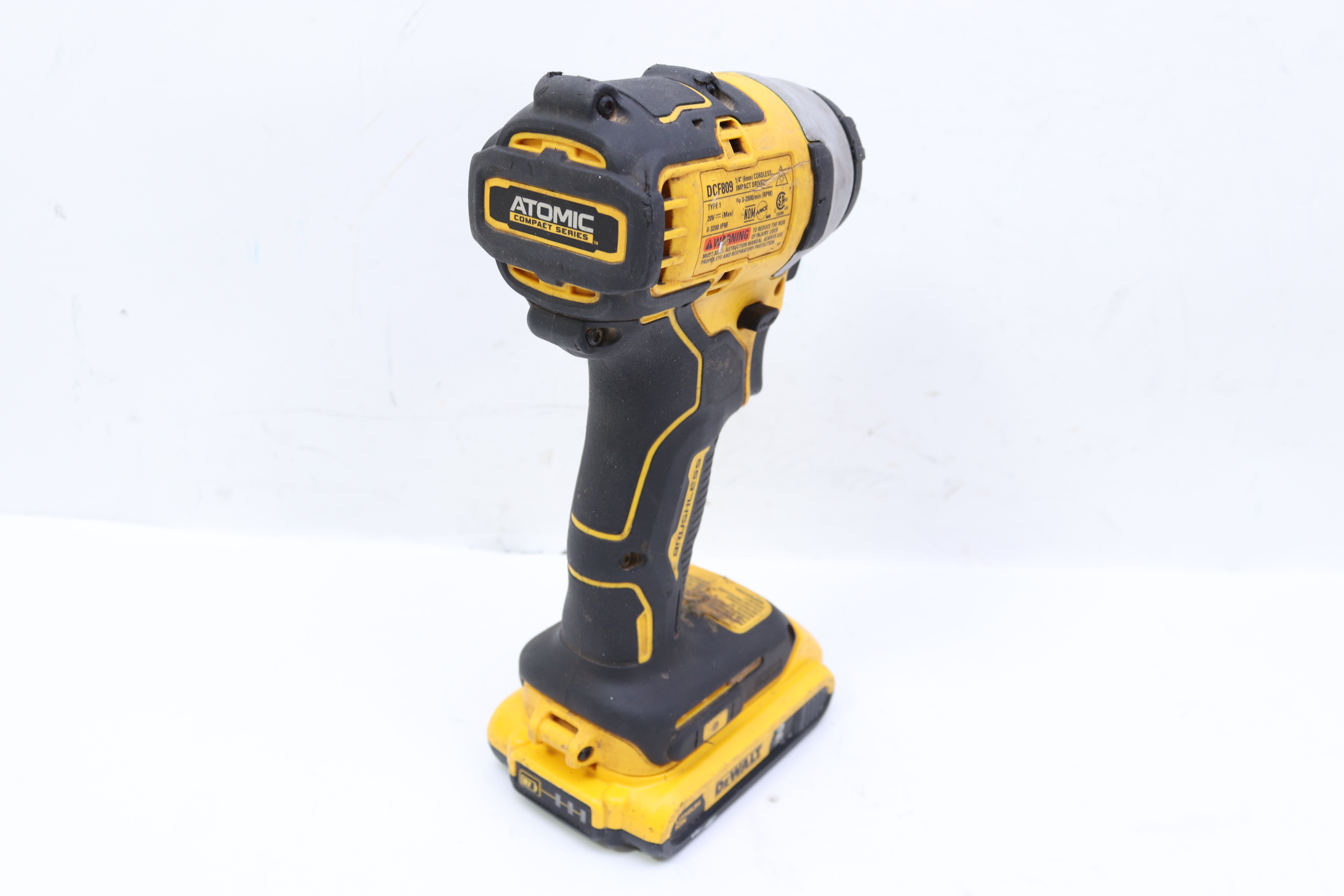 DeWalt DCF809 ATOMIC 20V MAX Brushless Compact 1/4