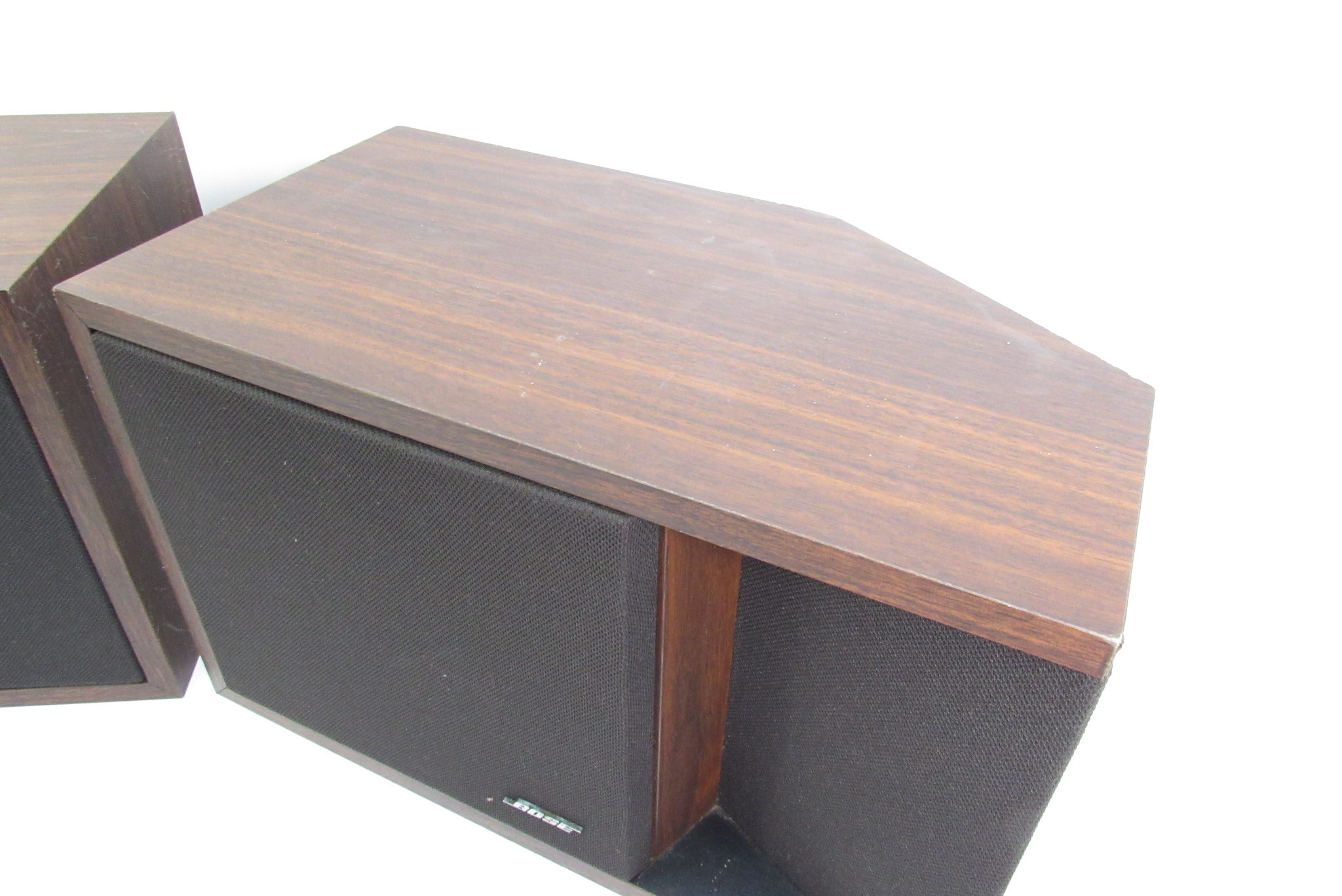 BOSE 201 Series II Speakers Tested Great Sound Wood Cabinets