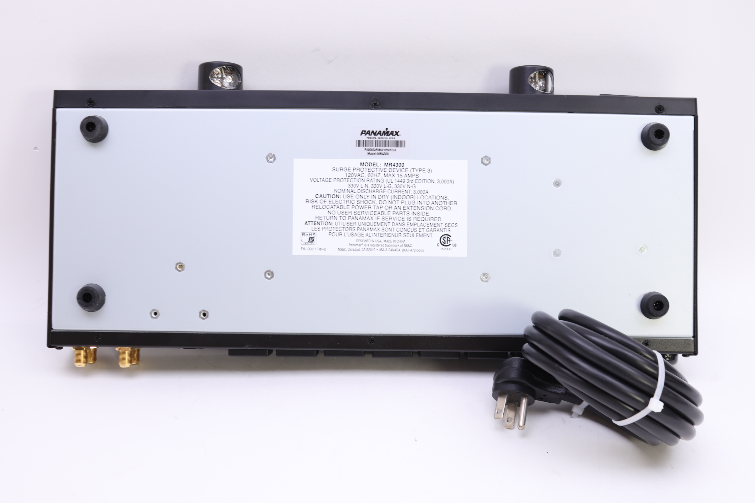 Panamax MR4300 9 Outlet Power Management Surge Protector