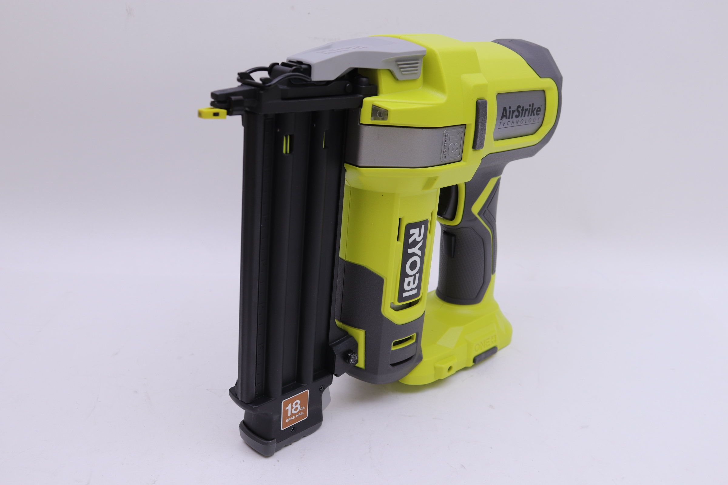 thumbnail image 2 of Ryobi ONE+ 18V Cordless 23-Gauge Pin Nailer (Tool Only) - Drives 1/2" To 1-3/8" Headless Pins, LED Light, Gripzone Handle 2 of 14