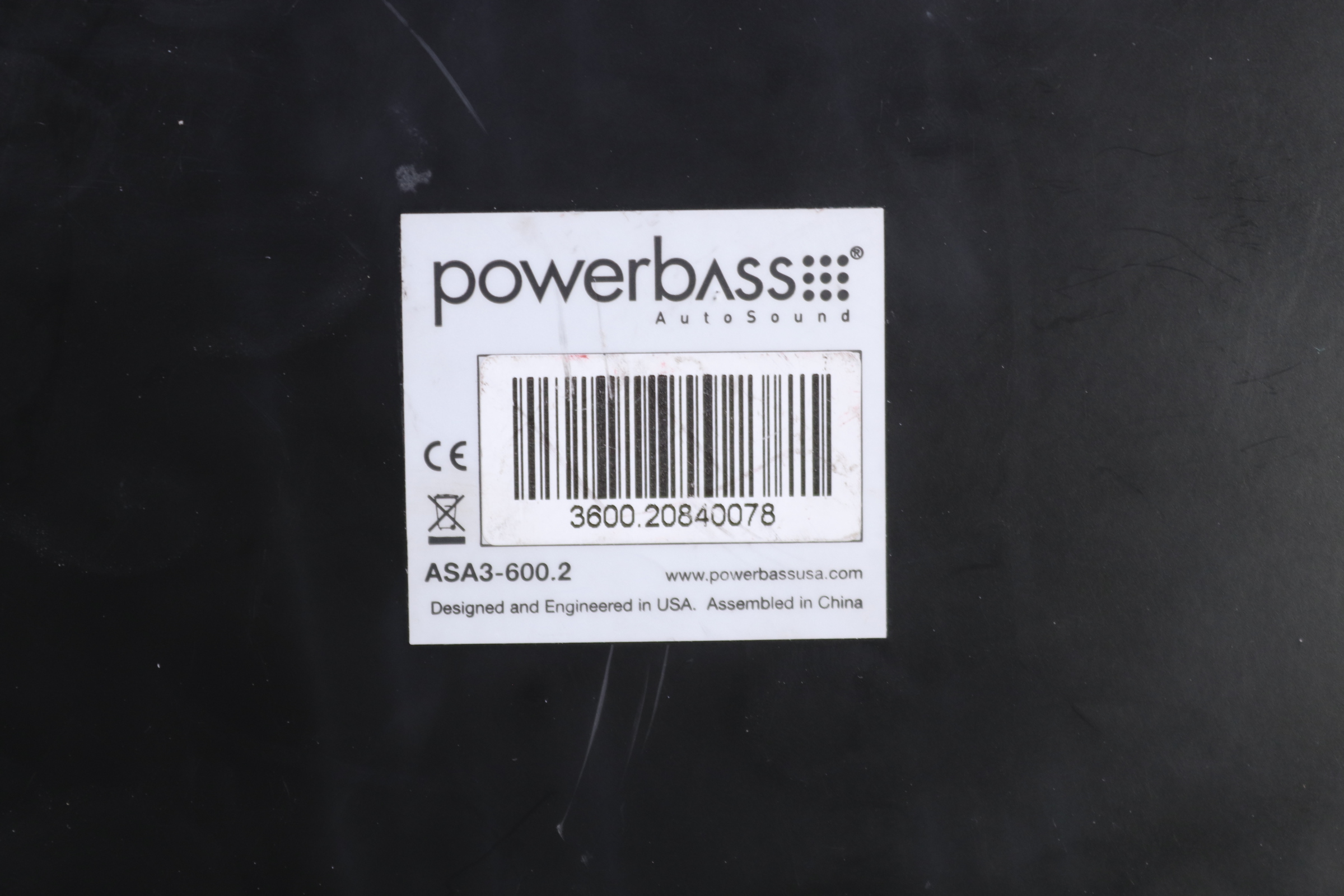 Powerbass ASA3-600.2 600W 2 Channel Class A/B Car Amplifier