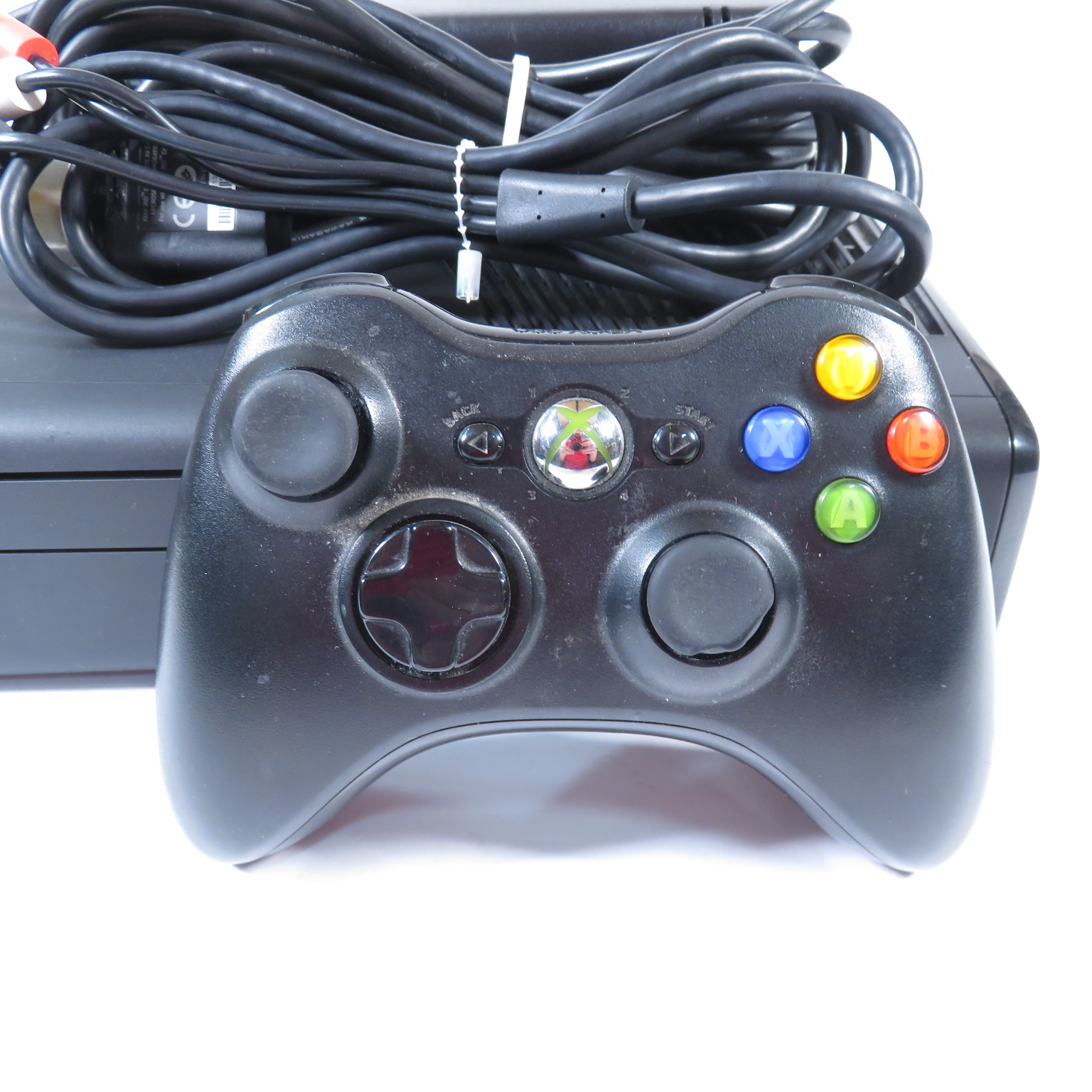 Microsoft Xbox 360 S 1439 250GB HDD Storage Matte Black Video Game Console 5740