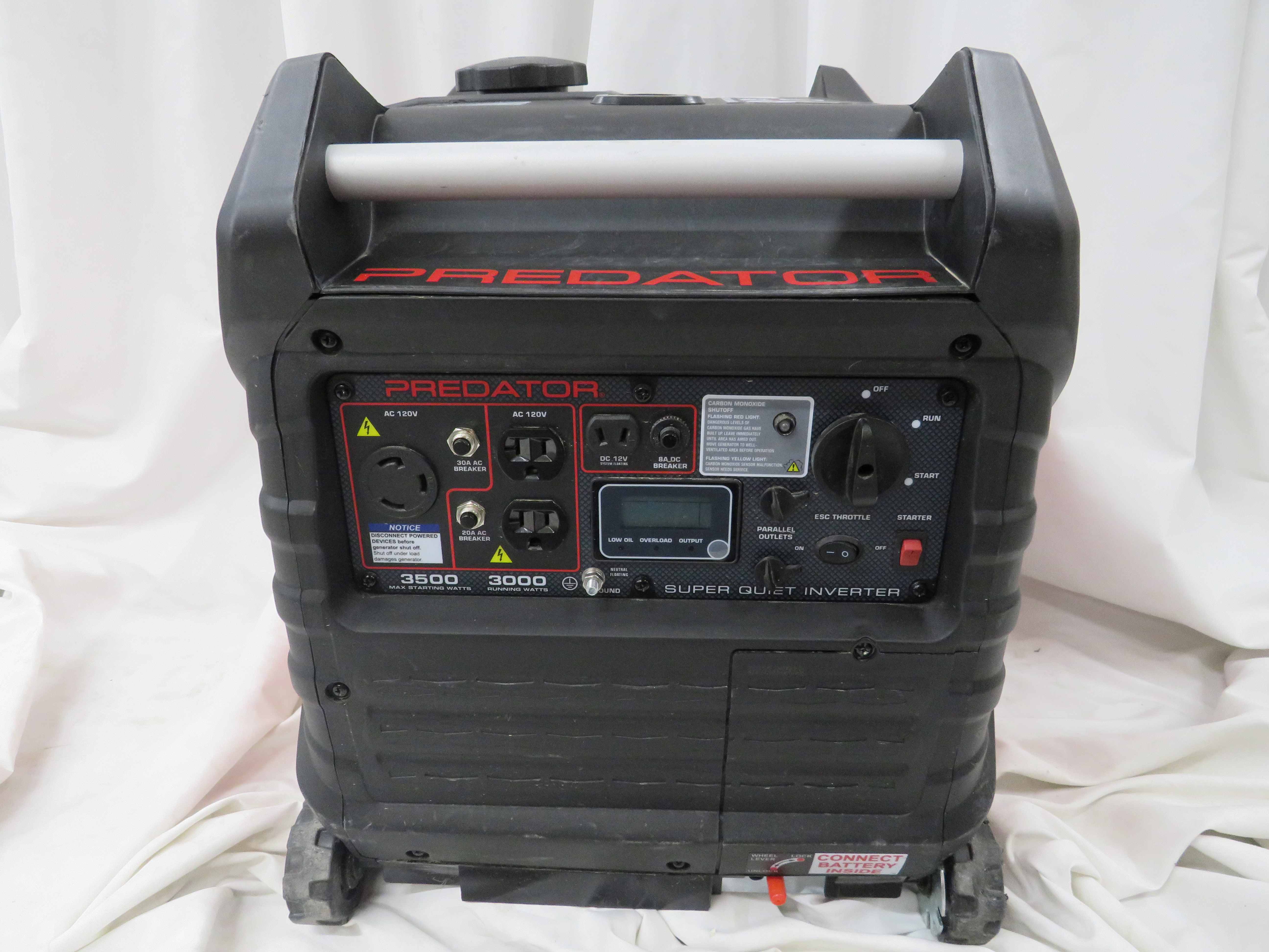 Predator 3500 Watt Super Quiet Inverter Generator