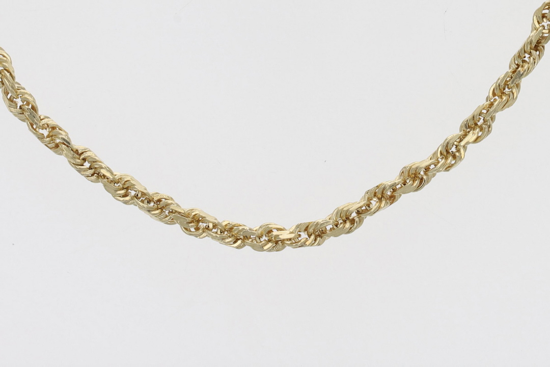 1.4mm Rope Link Chain 19.25