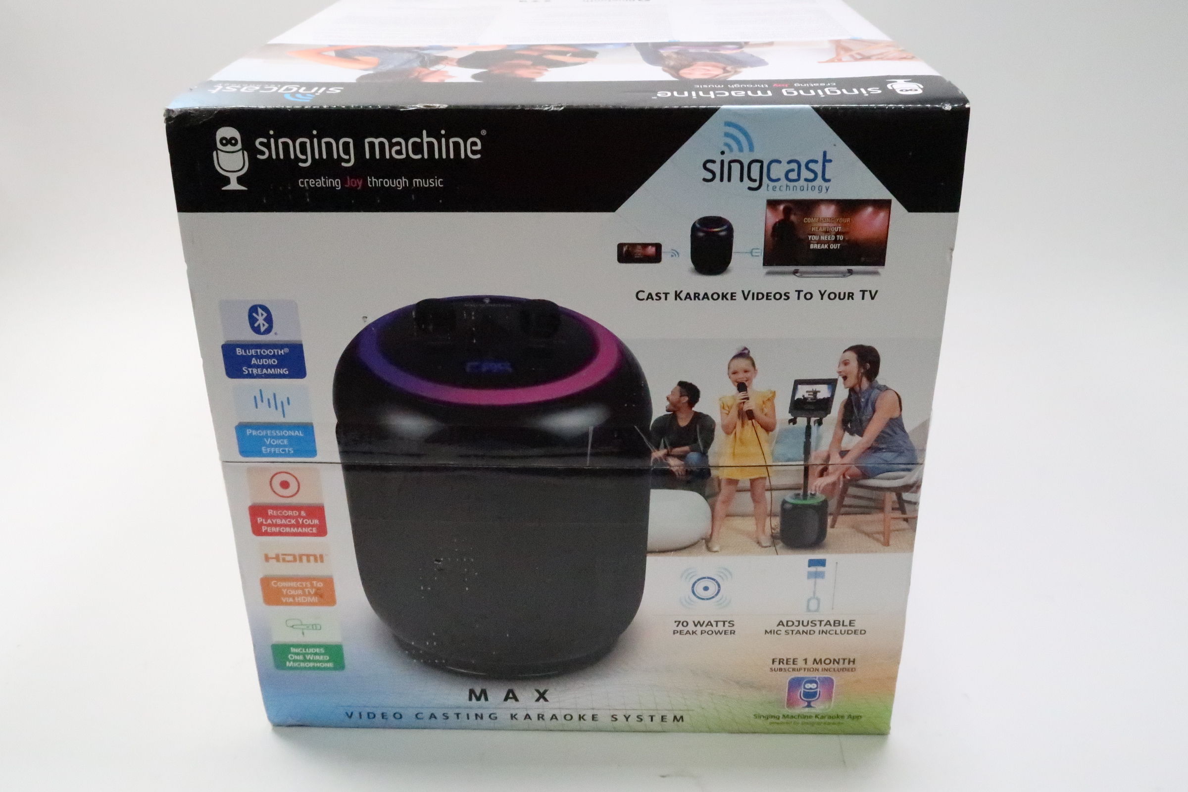 Singing Machine SMC2035 Sing Cast Max StandAlone Karaoke Machine