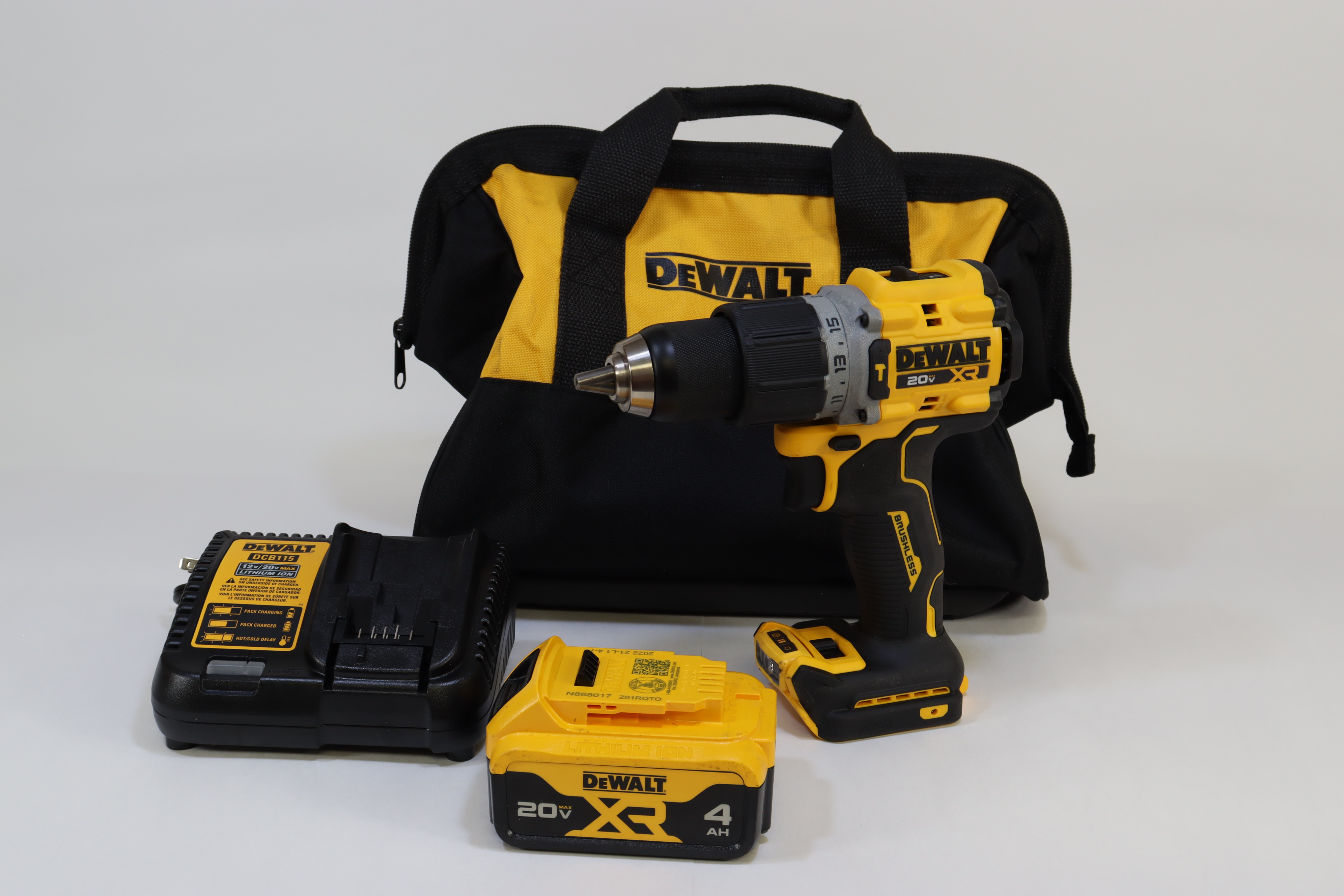 DEWALT Hammer Drill DCD805 20-Volt Lithium-Ion Compact Cordless 1/2 in.