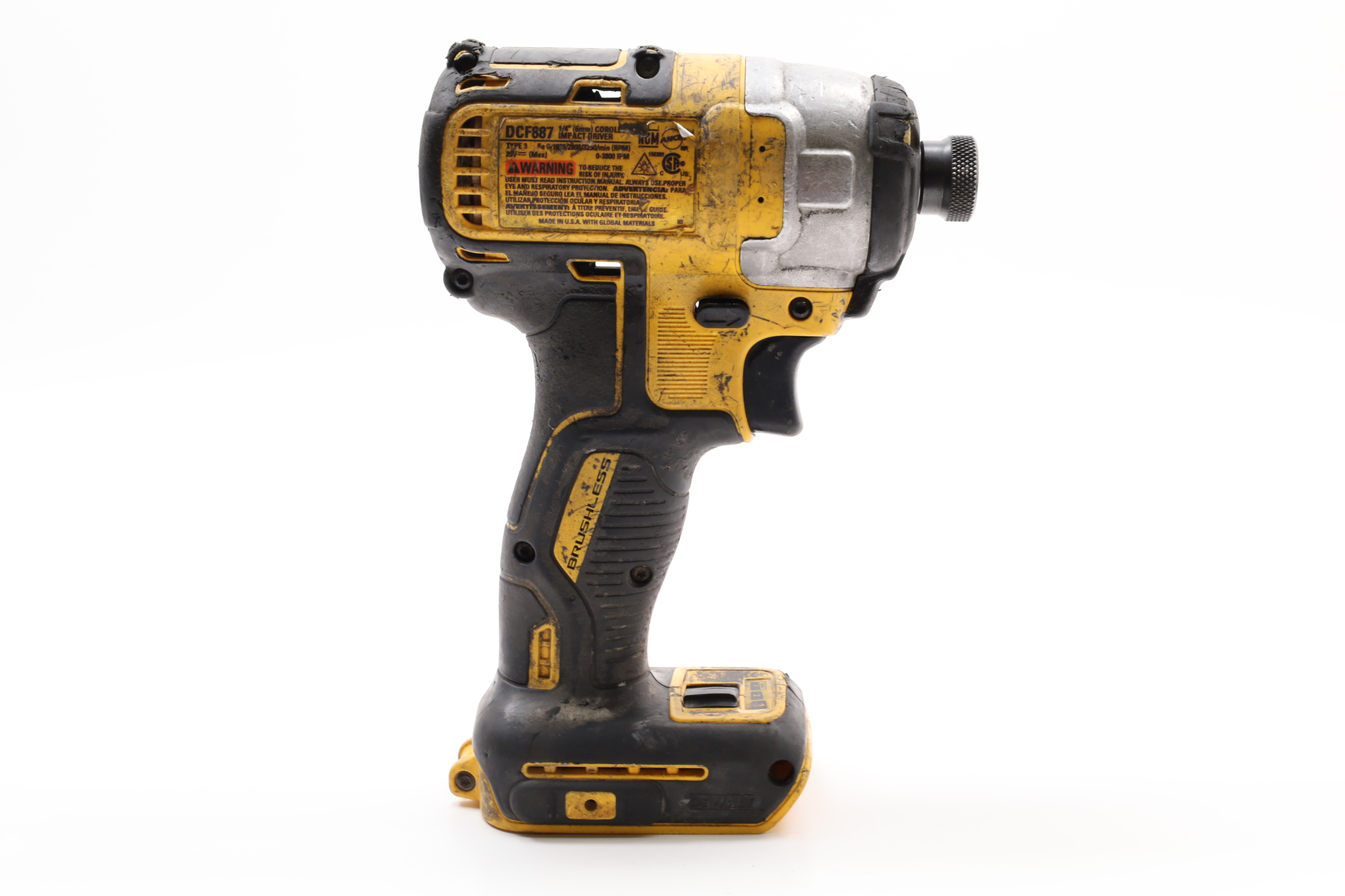 DeWalt DCF887 20V MAX XR Brushless 3-Speed 1/4