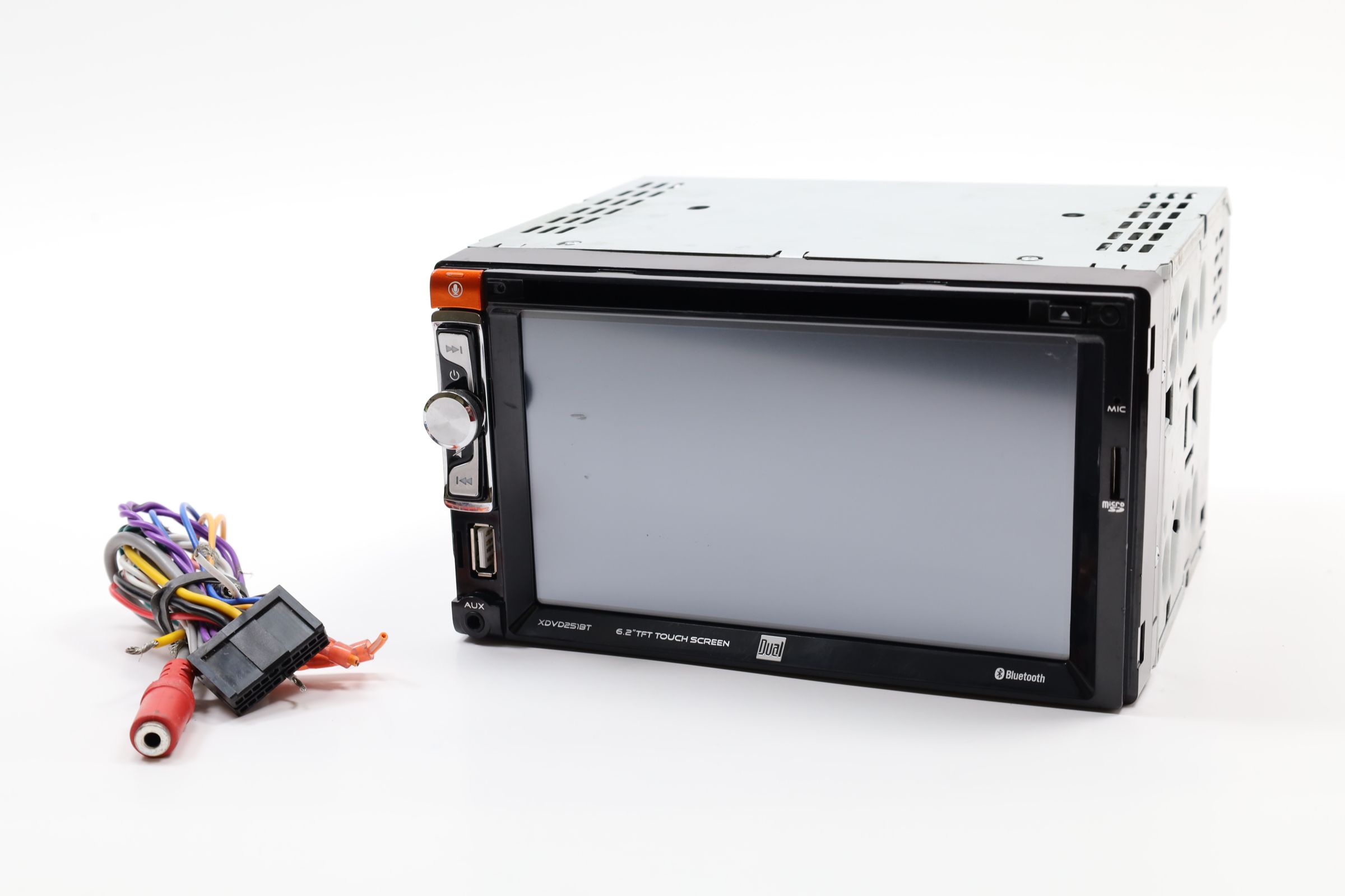 Dual XDVD251BT DoubleDIN Bluetooth DVD 6.2" Touchscreen Car Receiver