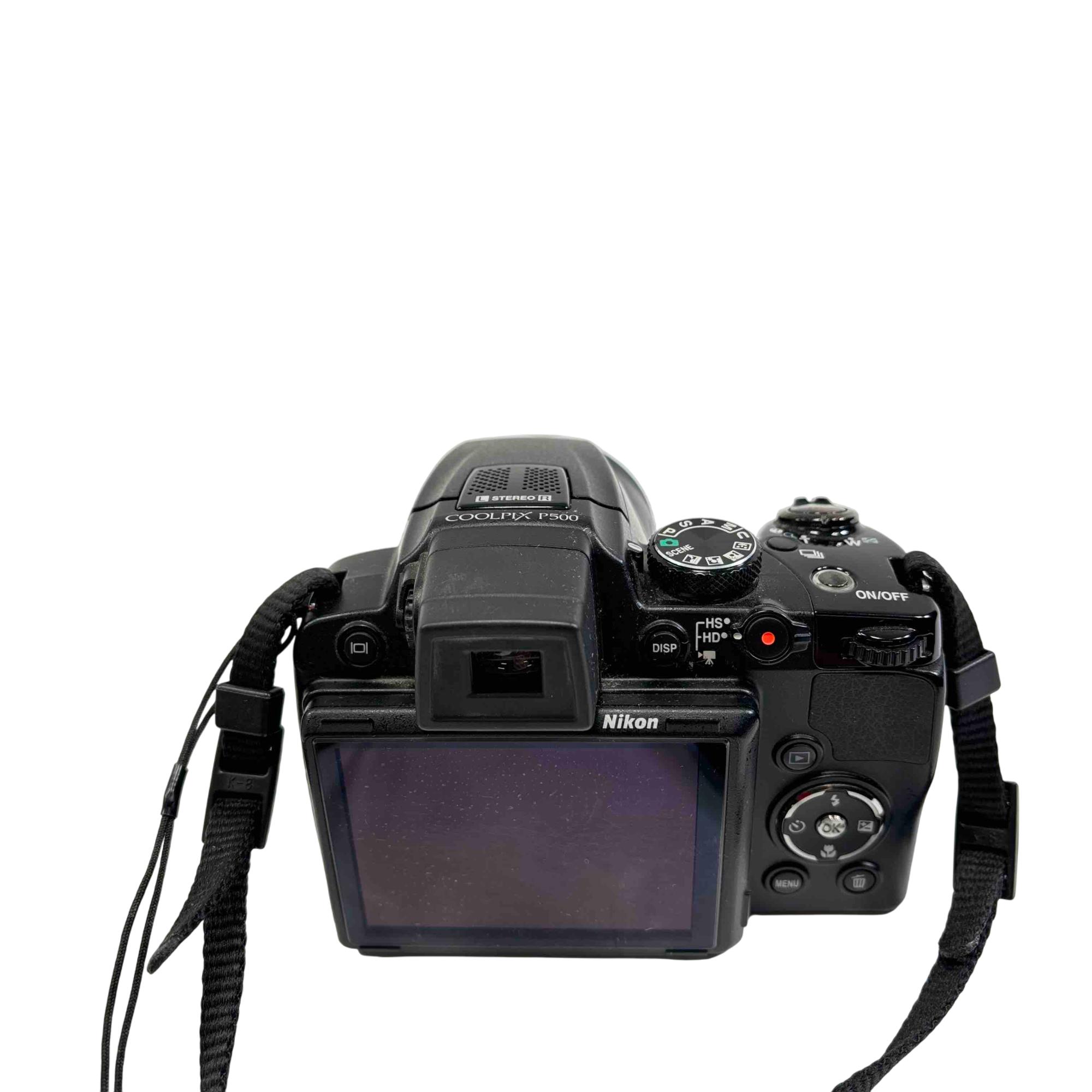 Nikon Coolpix P500 Wide 36x Zoom 12.1MP Digital Camera