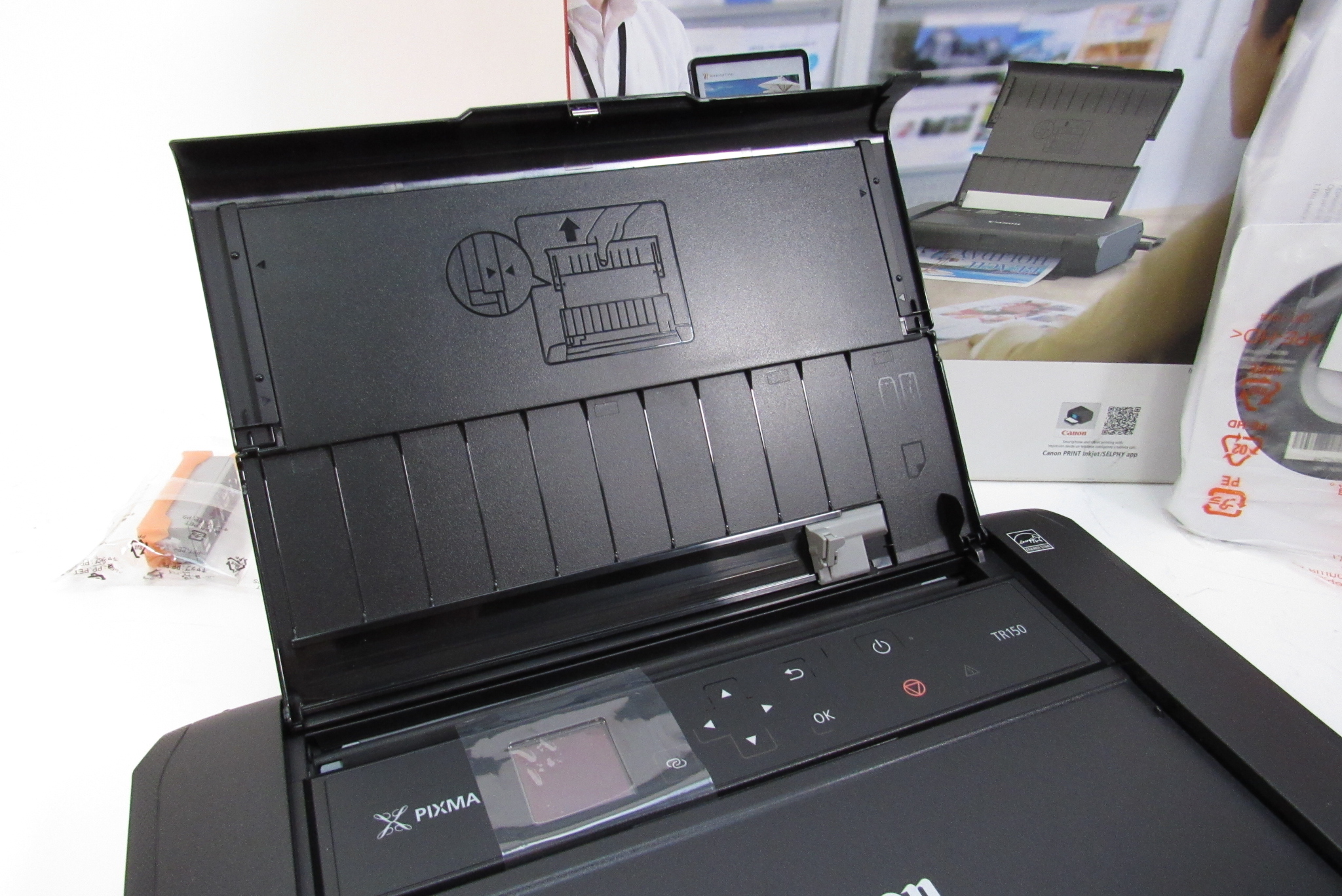 Canon PIXMA TR150 Portable Wireless Mobile Inkjet Color Printer