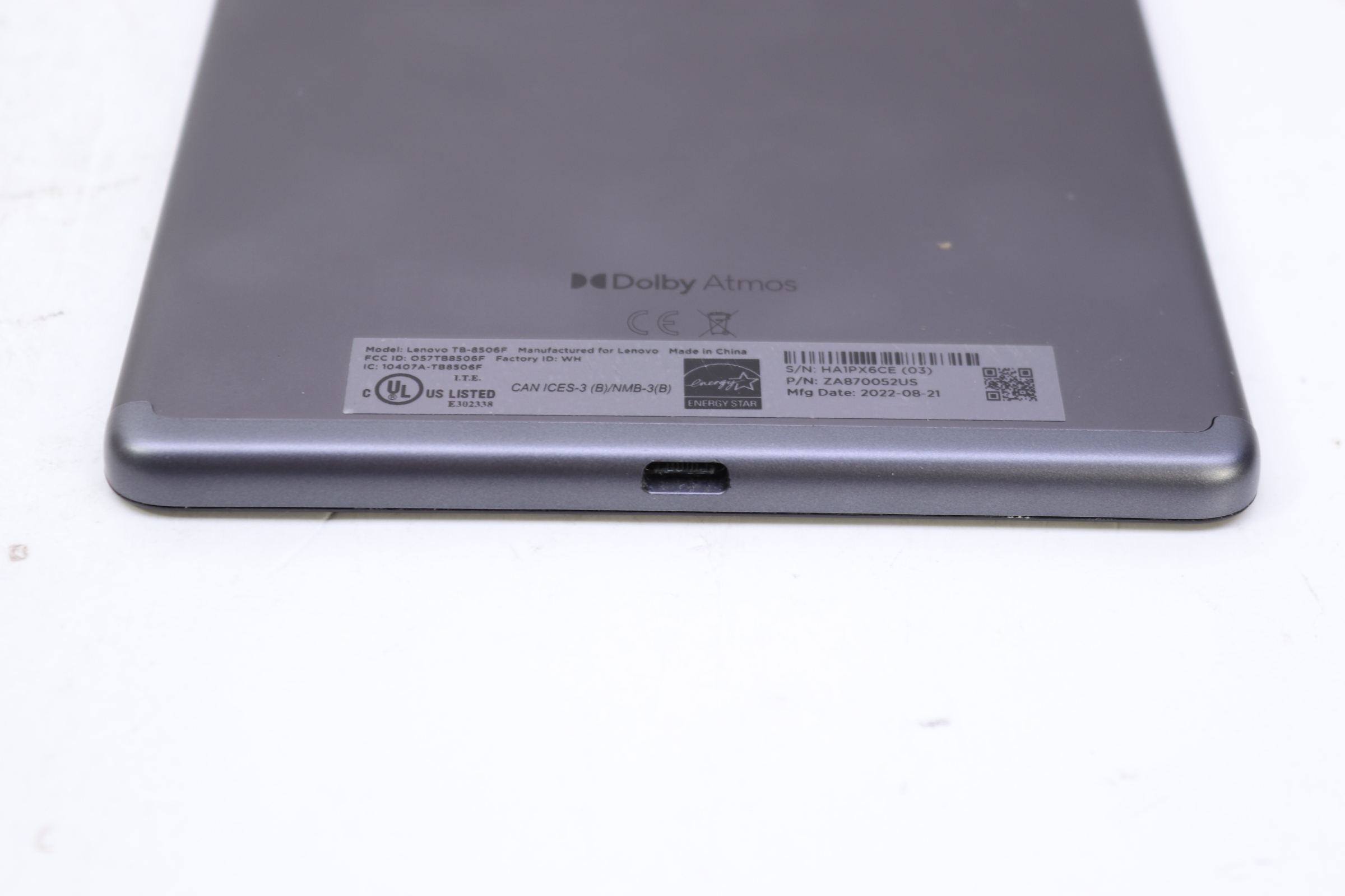 Lenovo TB-8506F Tab M8 3rd Generation 32GB 8