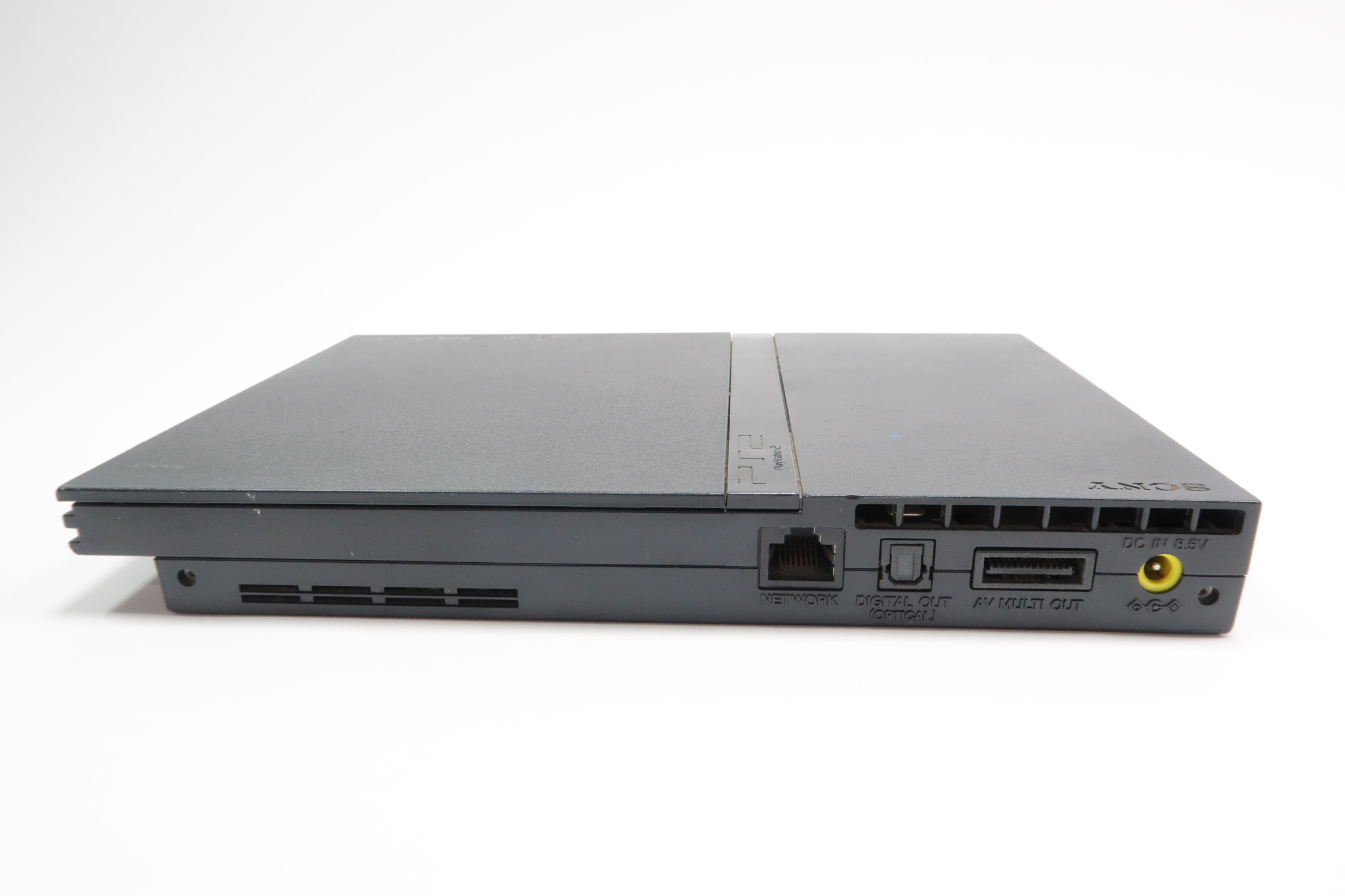 Sony PlayStation 2 Slim SCPH-70001 Black Body Home Video Game 2289 Console