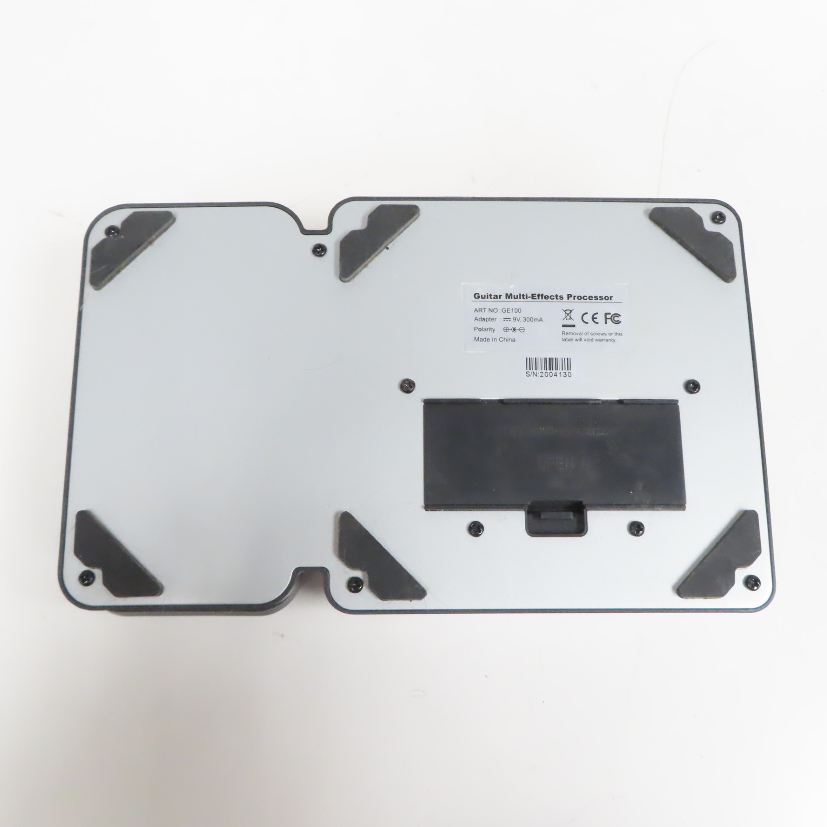 Mooer GE100 MultiEffects Electric Guitar Floor Processor/Pedal