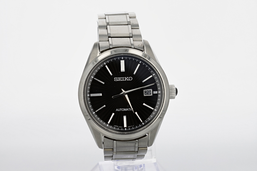 Seiko Brightz 40mm Black Dial Automatic Stainless Steel Men's