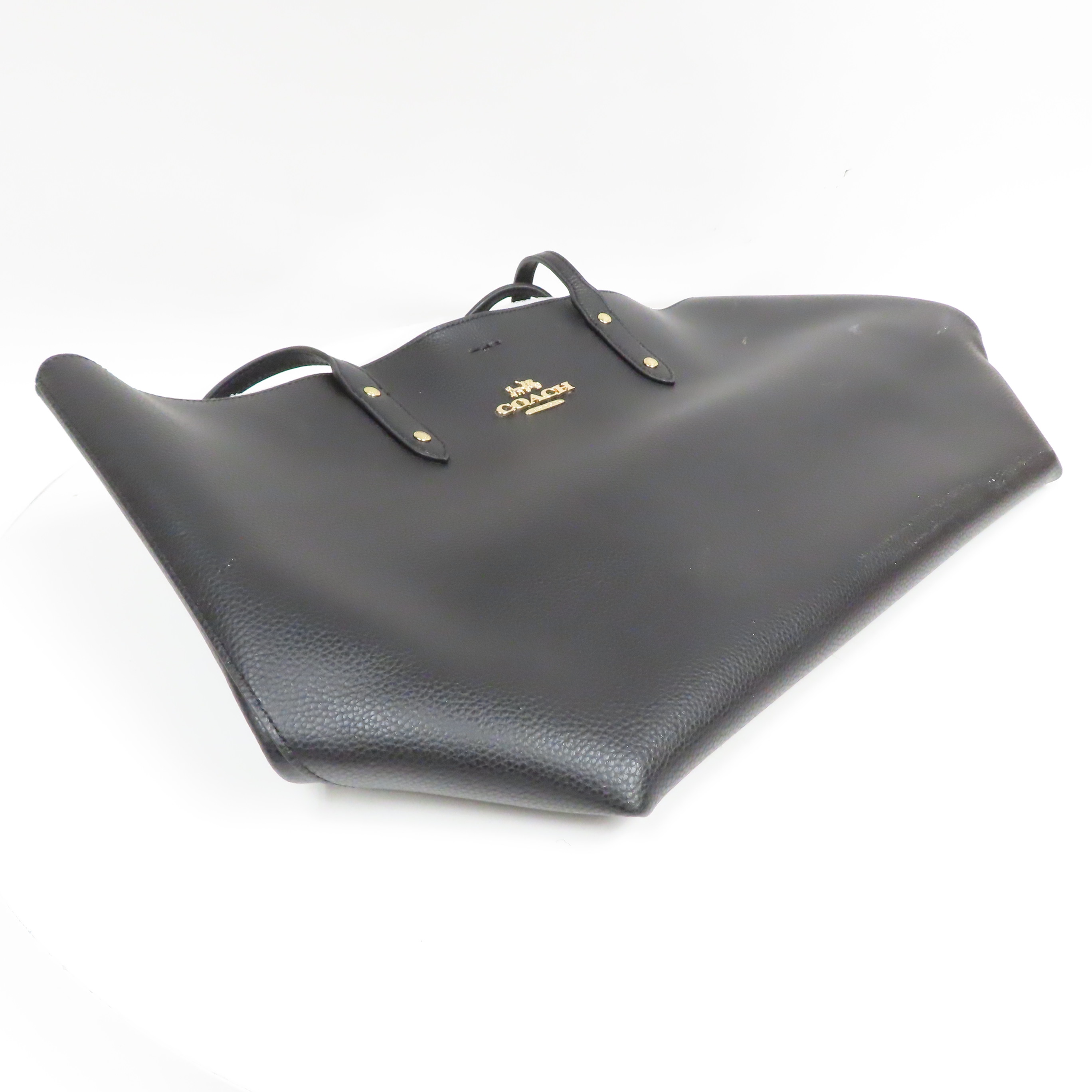 Coach 72673 Town Leather Tote Bag Black