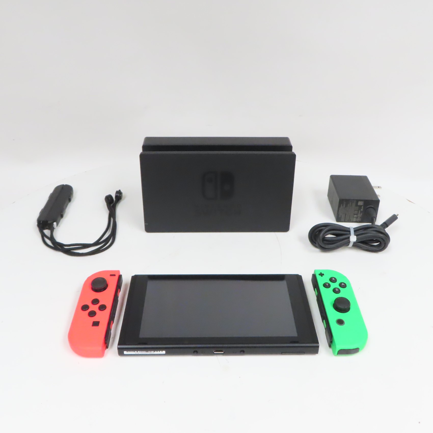 Nintendo HAC-001(-01) Switch 32GB Video Game Console - Red/Green ...