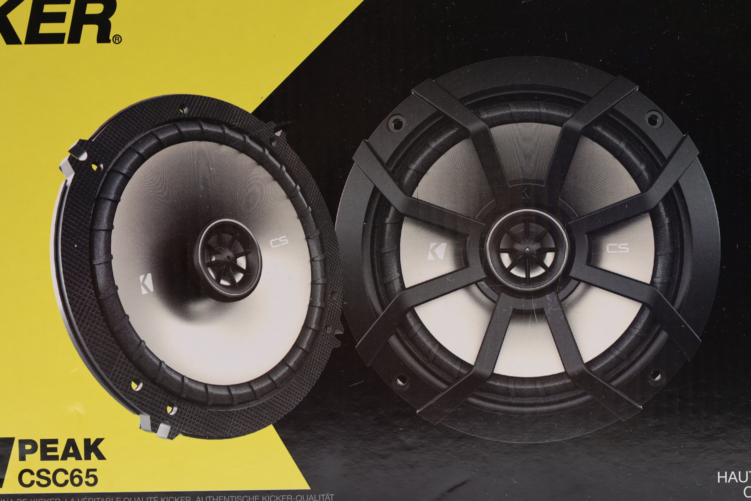 Kicker CSC65 61/2" 2Way Car Speakers