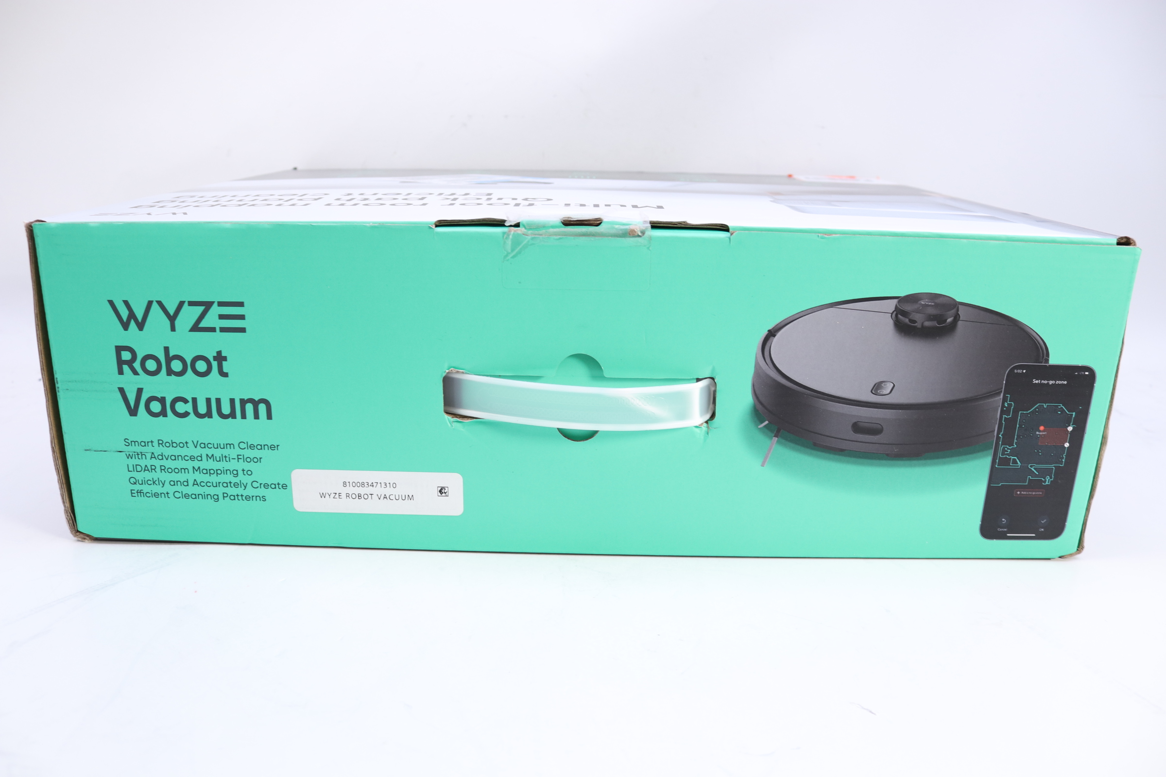 Wyze WVCR200S HighPrecision LIDAR Room Mapping SelfCharging Vacuum Robot