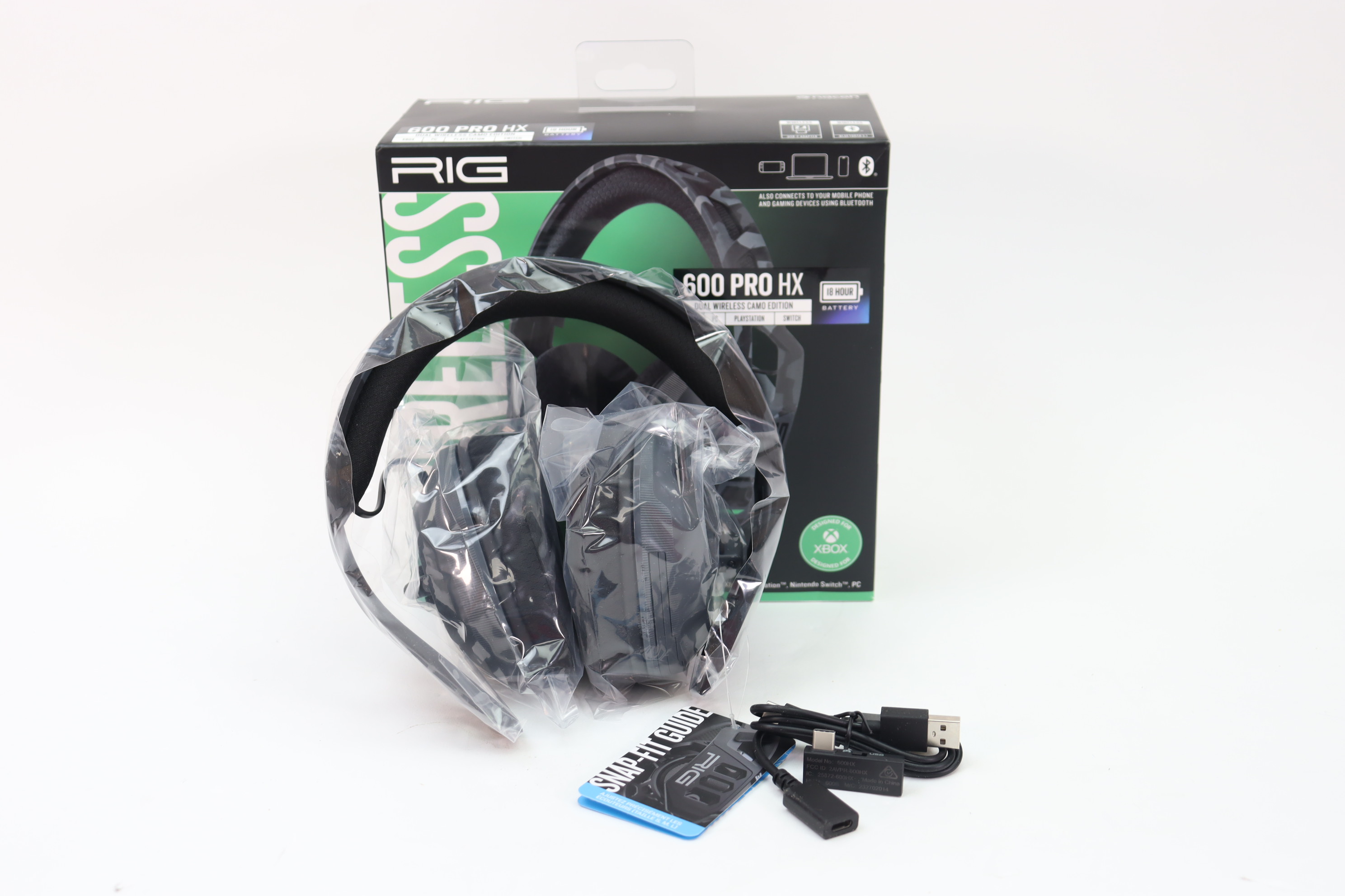 RIG 600 Pro HX Wireless Xbox Series X|S Headset - Dual Wireless Camo ...