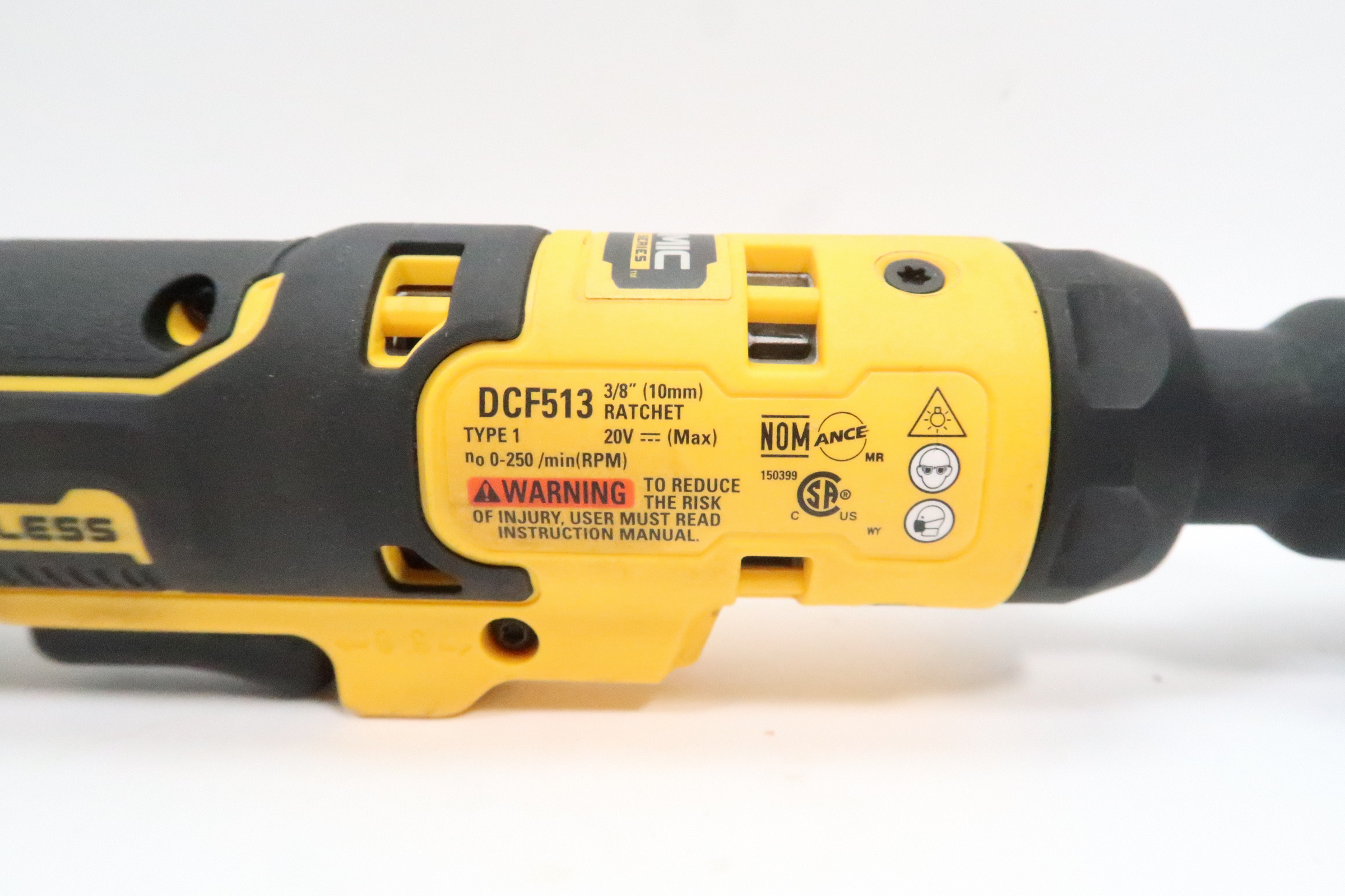 DeWalt DCF513 20V MAX Cordless 3/8 in. Ratchet