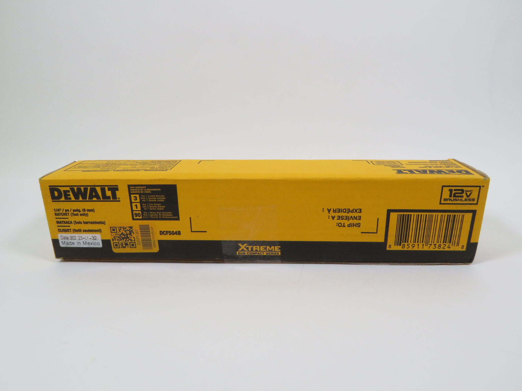 Dewalt Dcf504b 12v Max Brushless 1 4