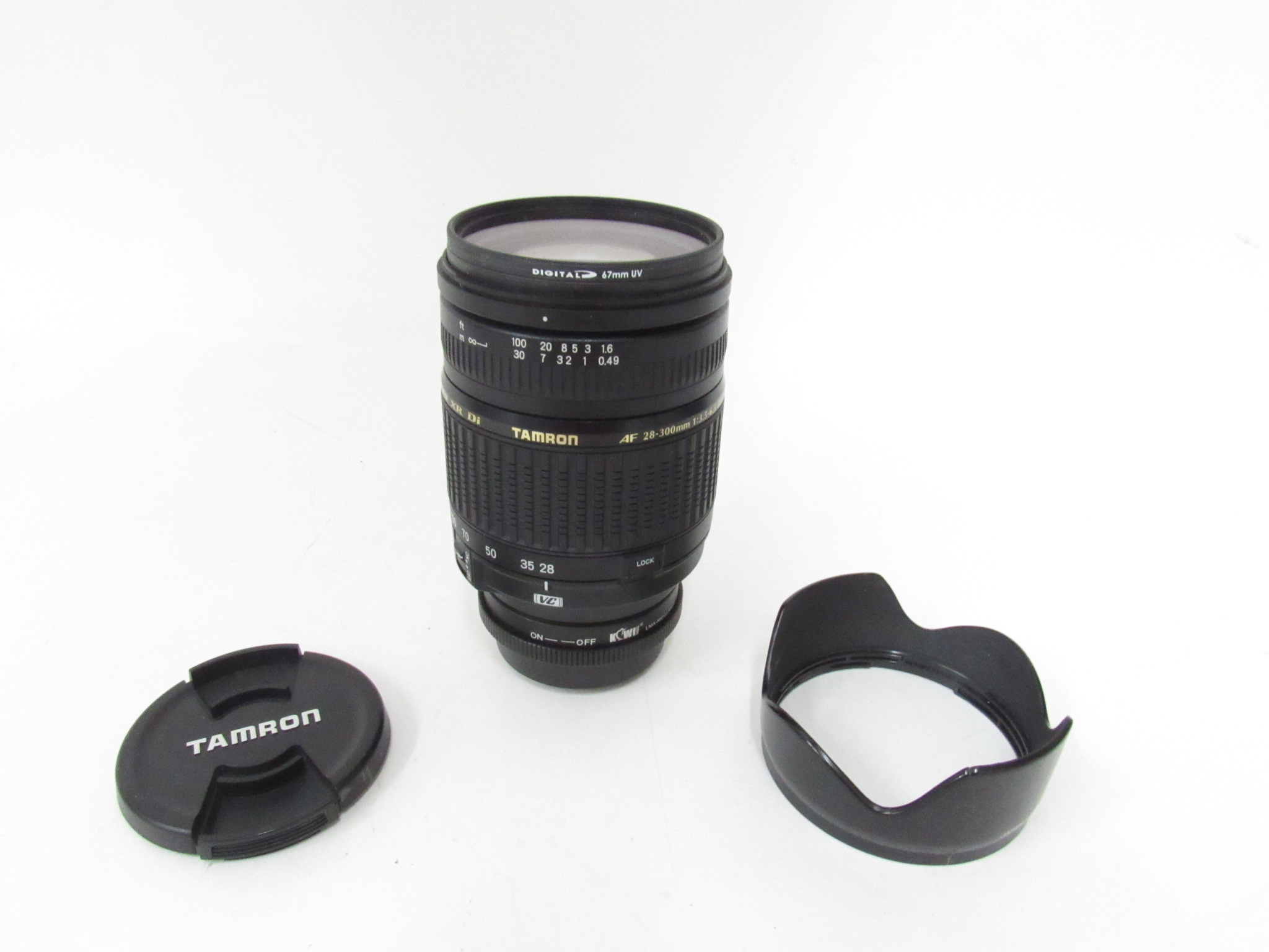 Tamron XR Di 28-300mm 1:3.5-6.3 (IF) Macro 67mm A20 Lens Black