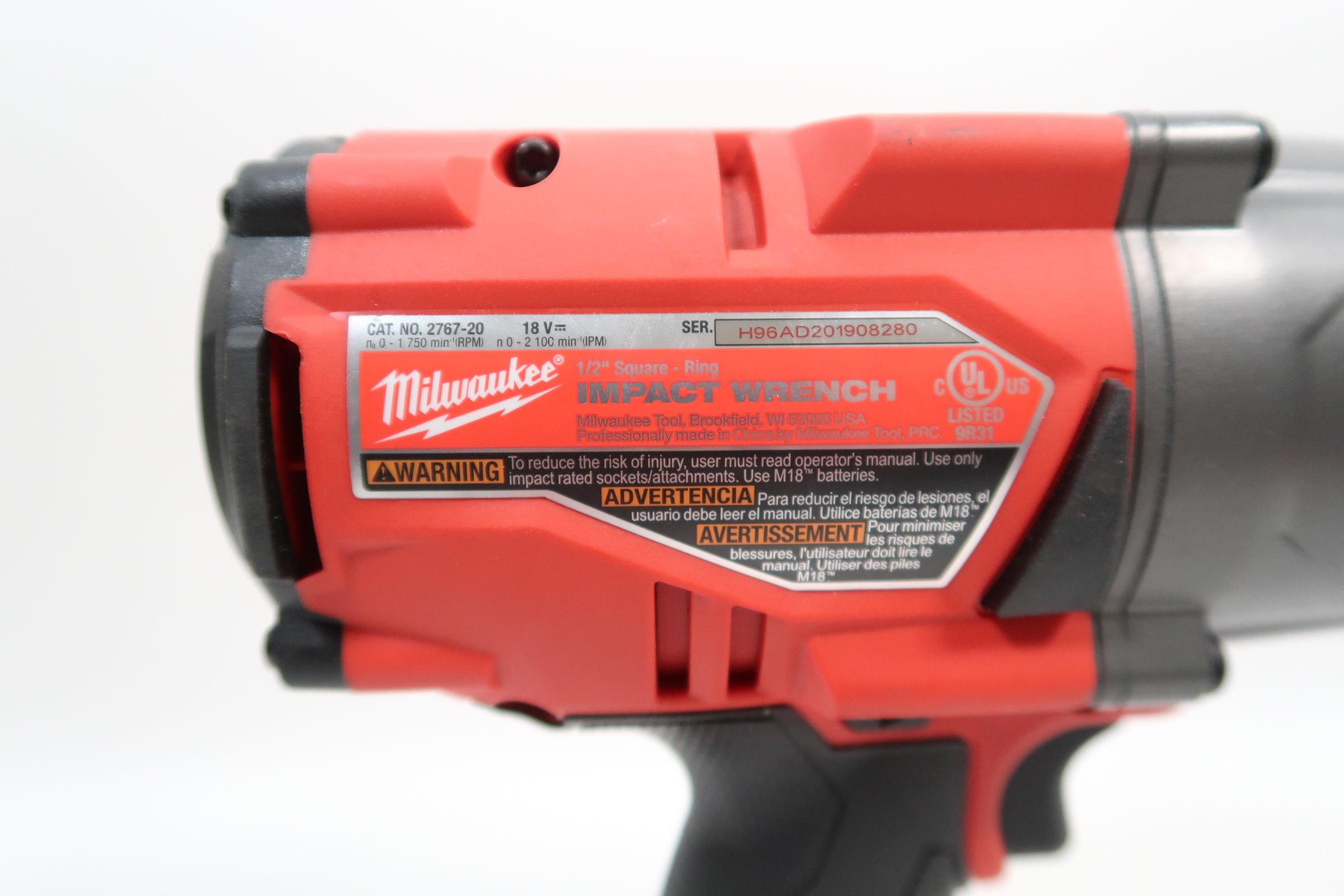 Milwaukee 276720 18V LiIon Brushless Cordless 1/2