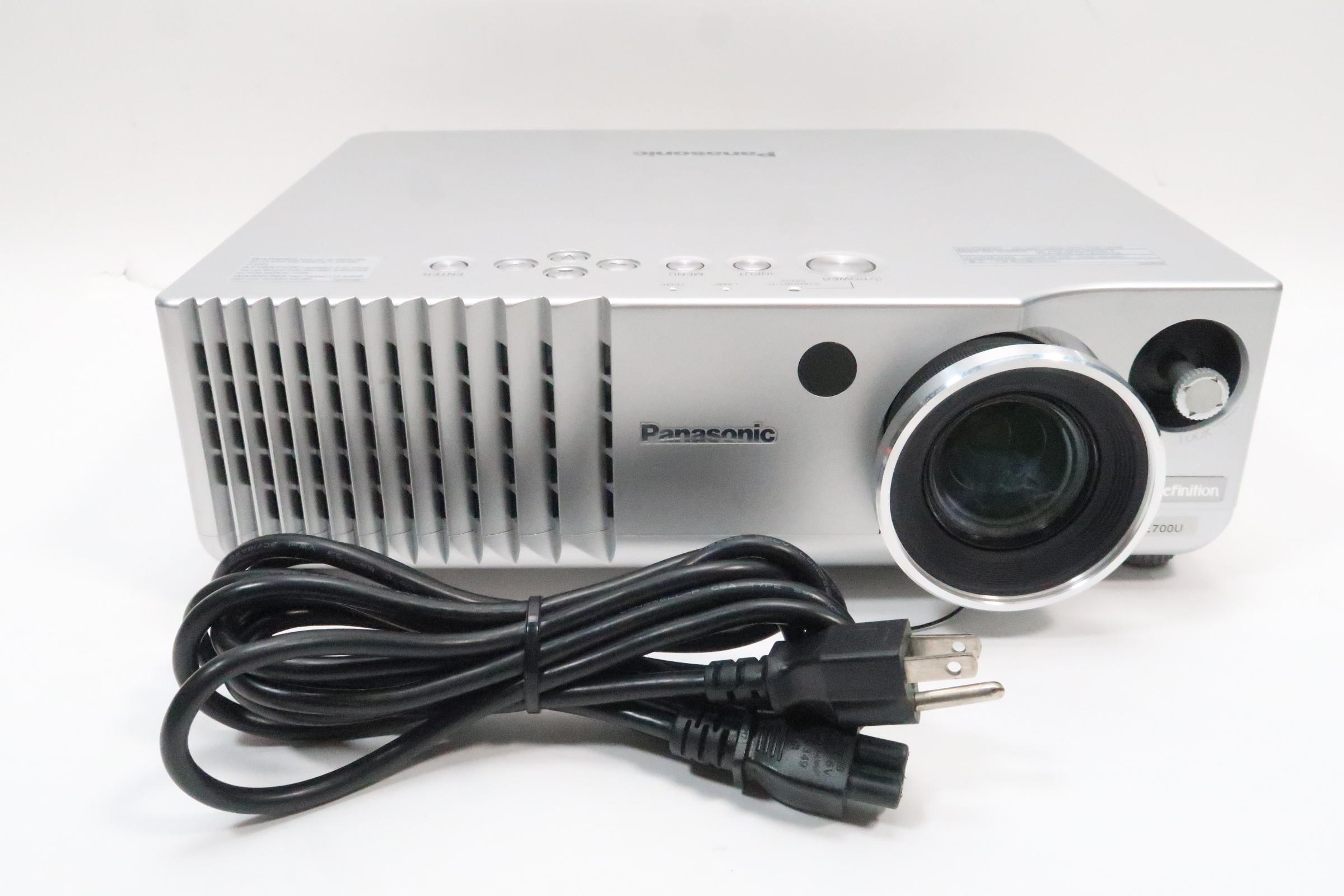 Panasonic PTAE700U 720P Home Theater Projector 1777 Lamp Hours