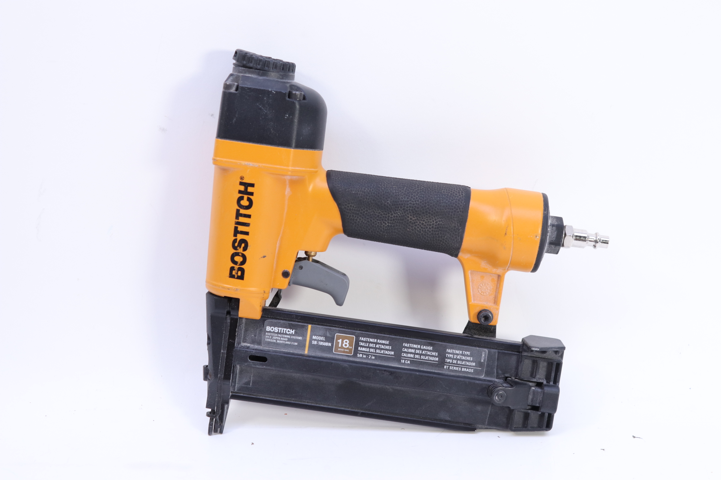 Bostitch Sb 1850bn 18 Gauge Brad Nailer