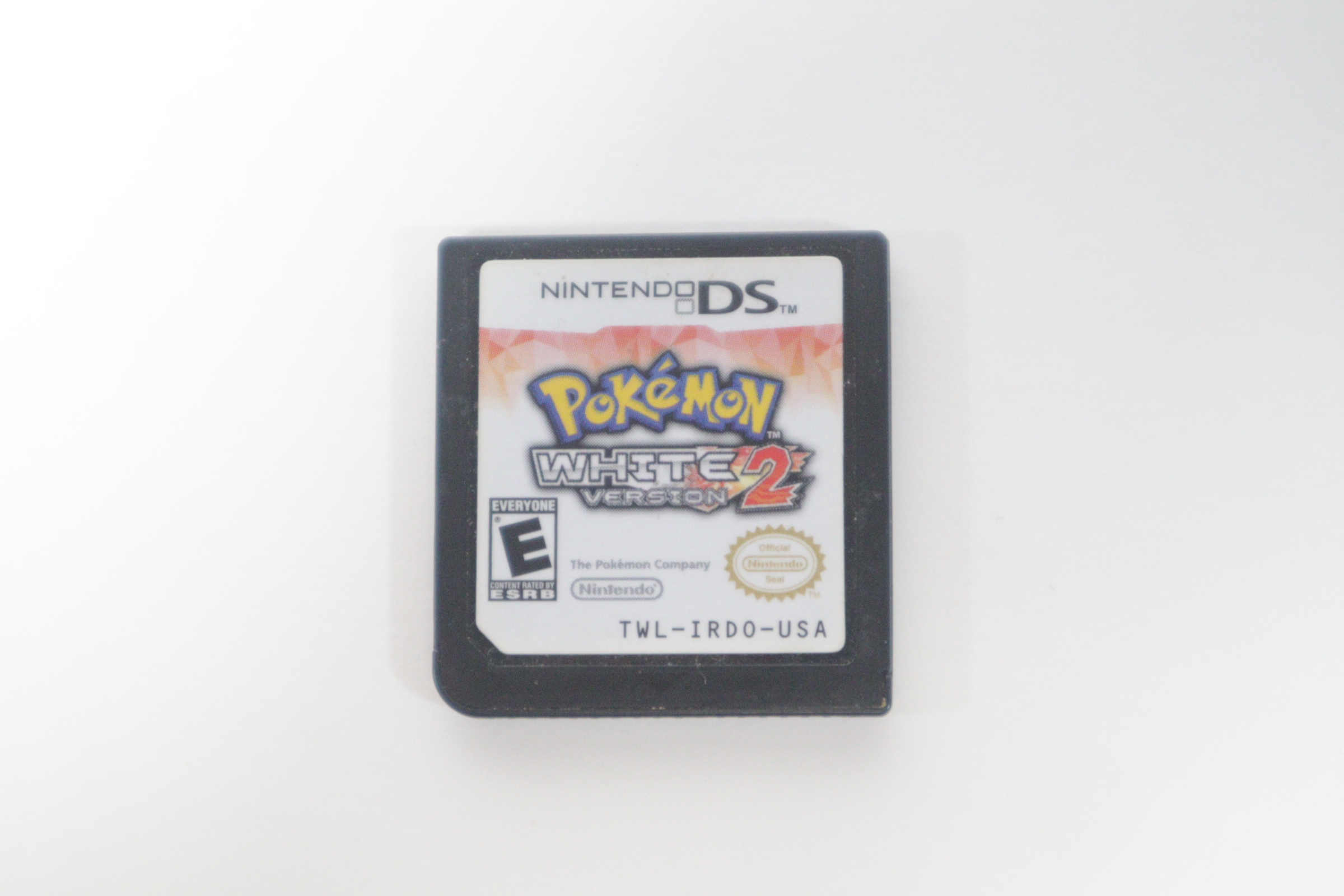 Pokémon White Version top on Nintendo DS