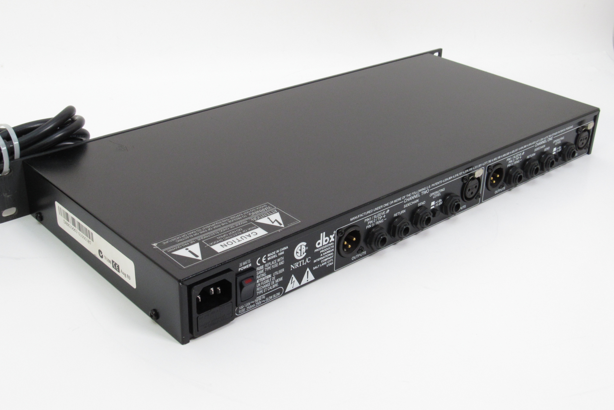 dbx 
DI4 4chダイレクトボックス/ラインミキサー DBX Drive Rack 240 Equalization & Loudspeaker Management