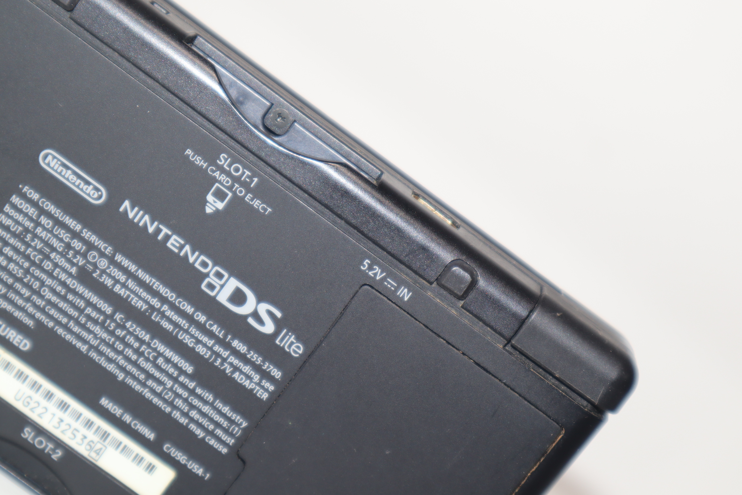 Nintendo DS Lite USG-001 Red Handheld Dual Touch Screen