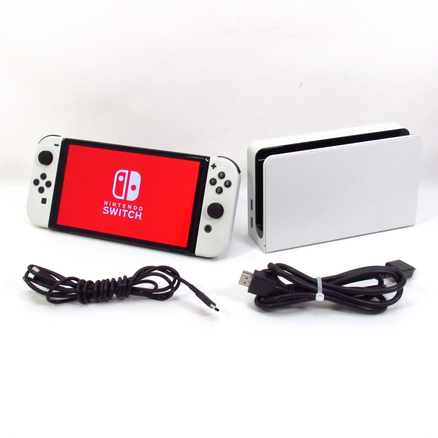 Nintendo Switch/HEG-001/有機ELモデル ホワイト Nintendo Switch OLED Model HEG-001 Handheld Console 64GB White