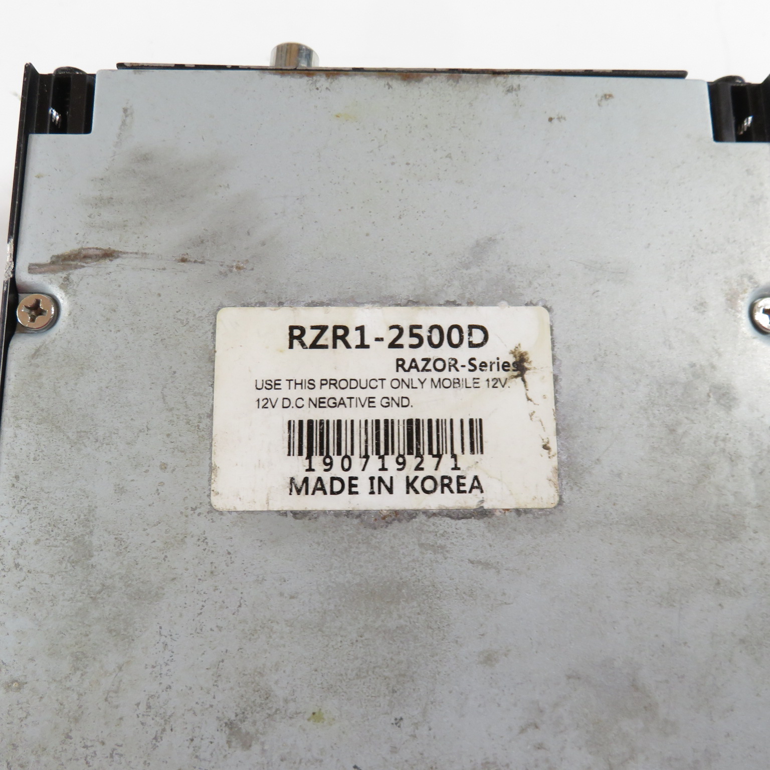 Power Acoustik RAZOR RZR1-2500D Monoblock 2-Ohm Stable 1-Ch. Car