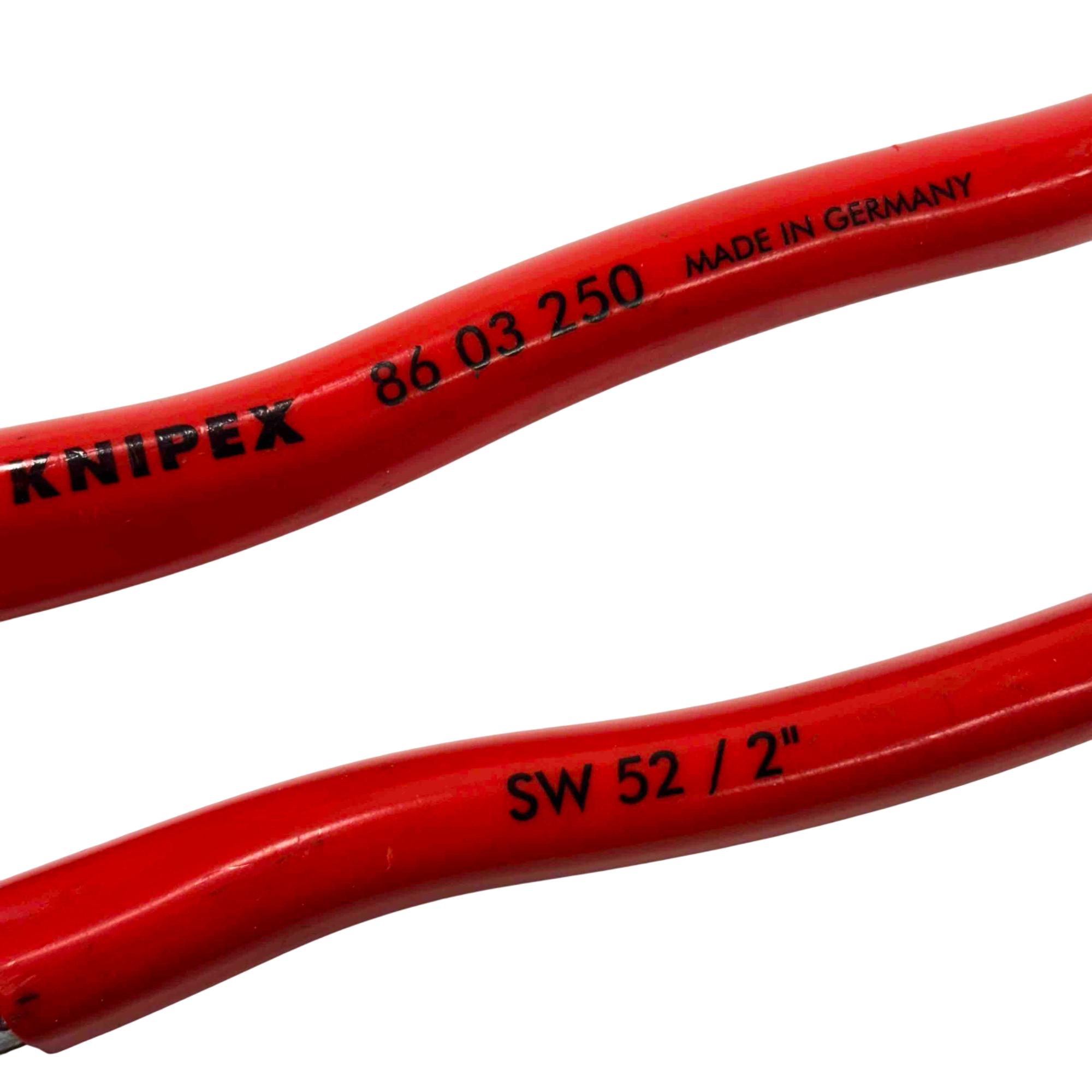 Knipex 86 03 250 Handheld Chrome Plated 250mm Length Pliers Wrench