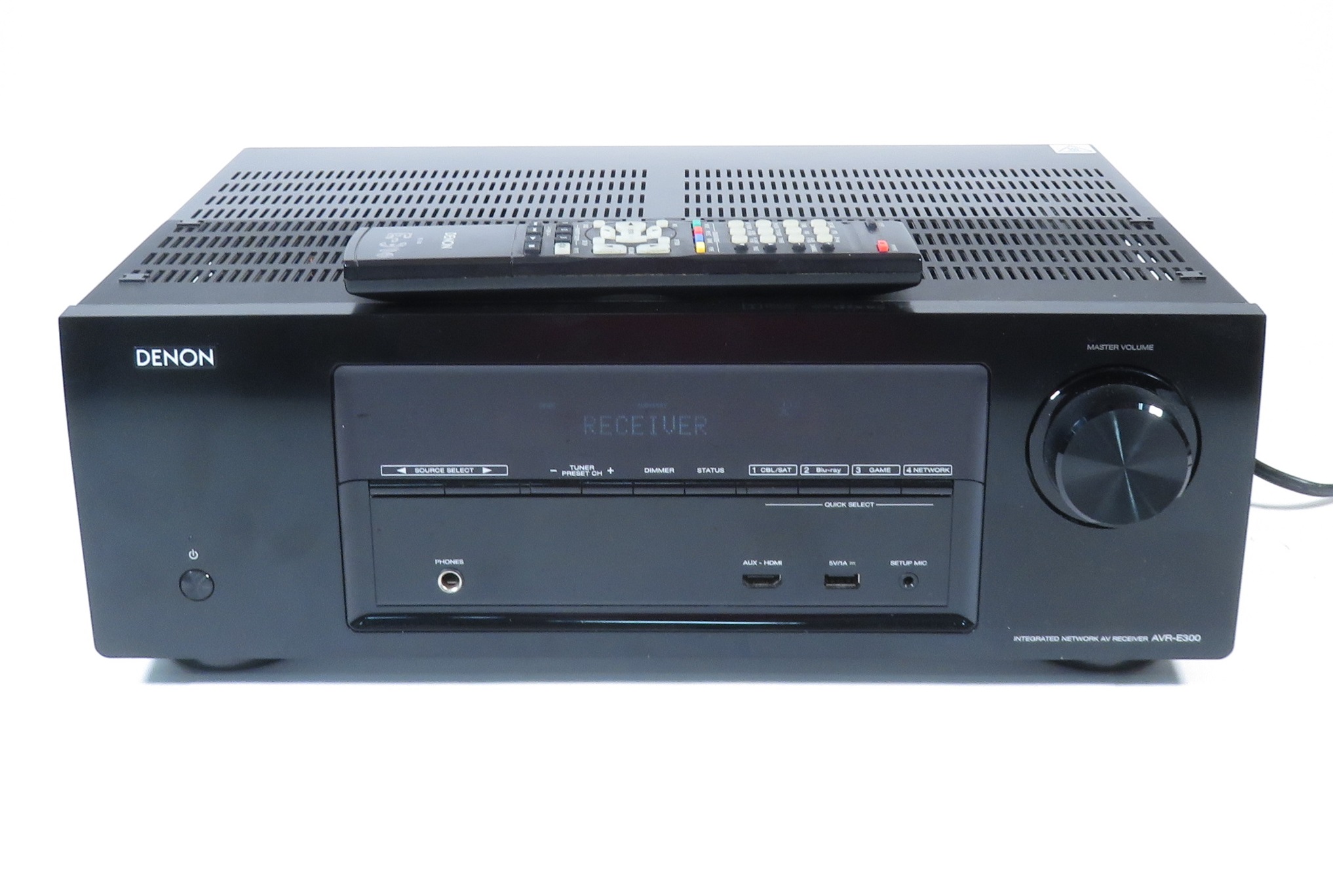 Denon AVRE300 5.1Channel 2020,000 Hz 192kHz/24bit Home Theater Receiver