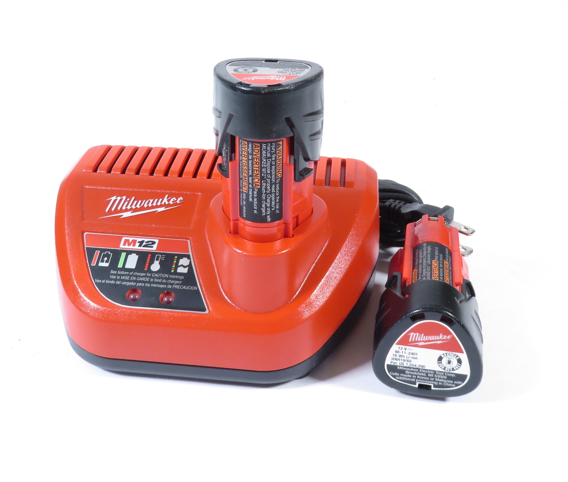 Professional Milwaukee 12V Lithium-Ion Battery Charger