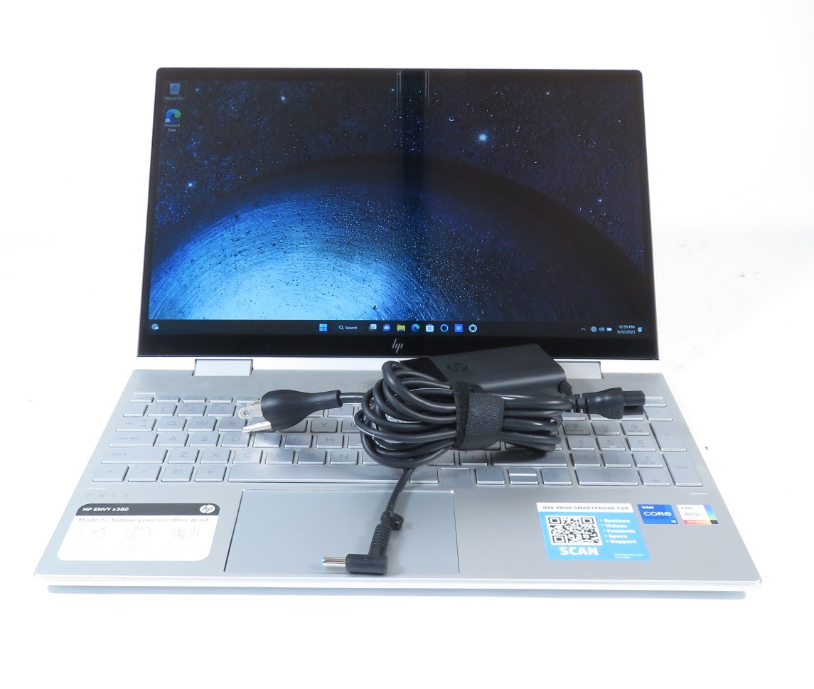 Coperchio Posteriore LCD Per HP Envy X360 15m-ed1xxx - Argento - Originale - Foto 1