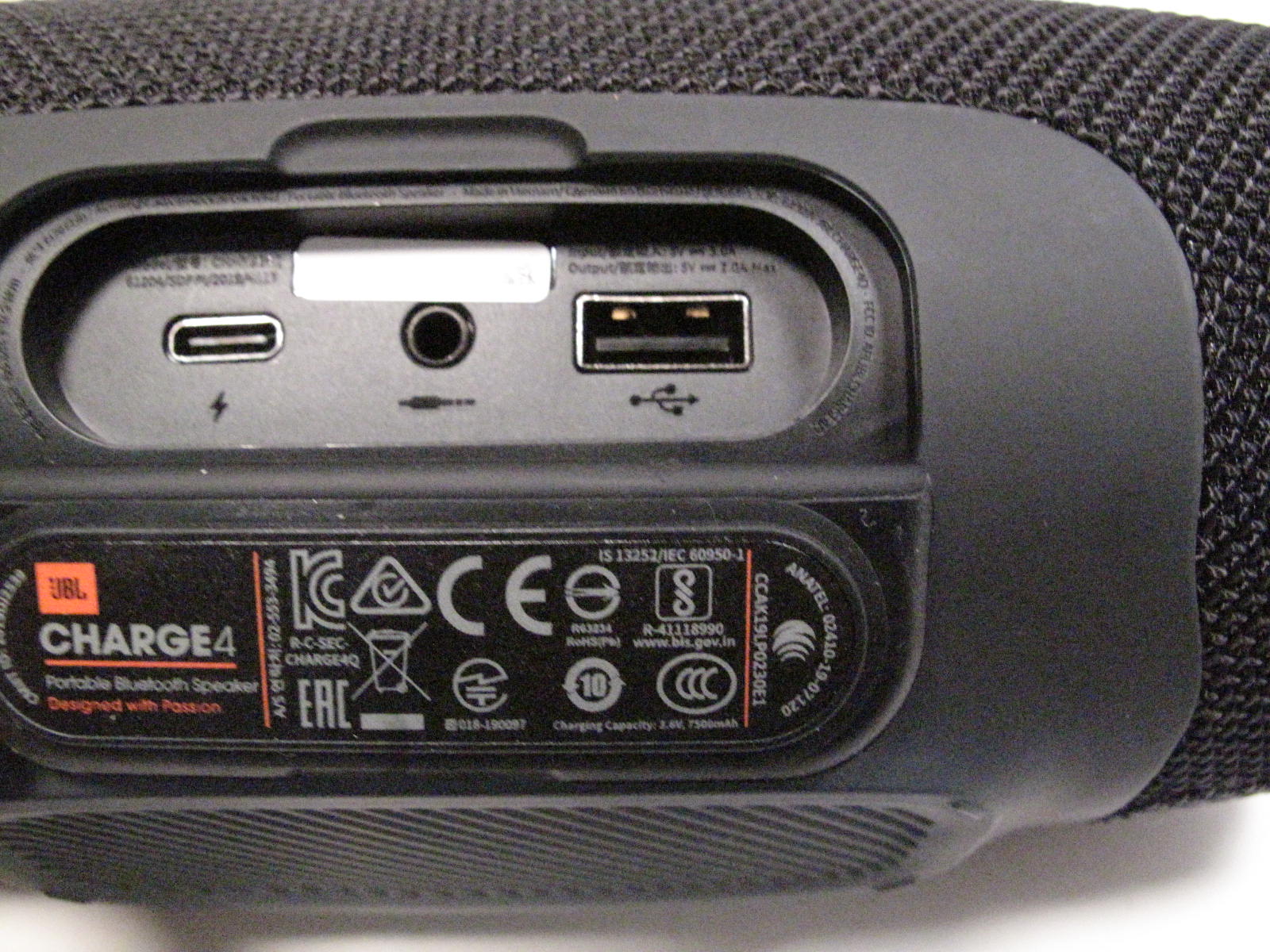 JBL Charge Portable Waterproof Wireless Bluetooth Speaker Black 7925