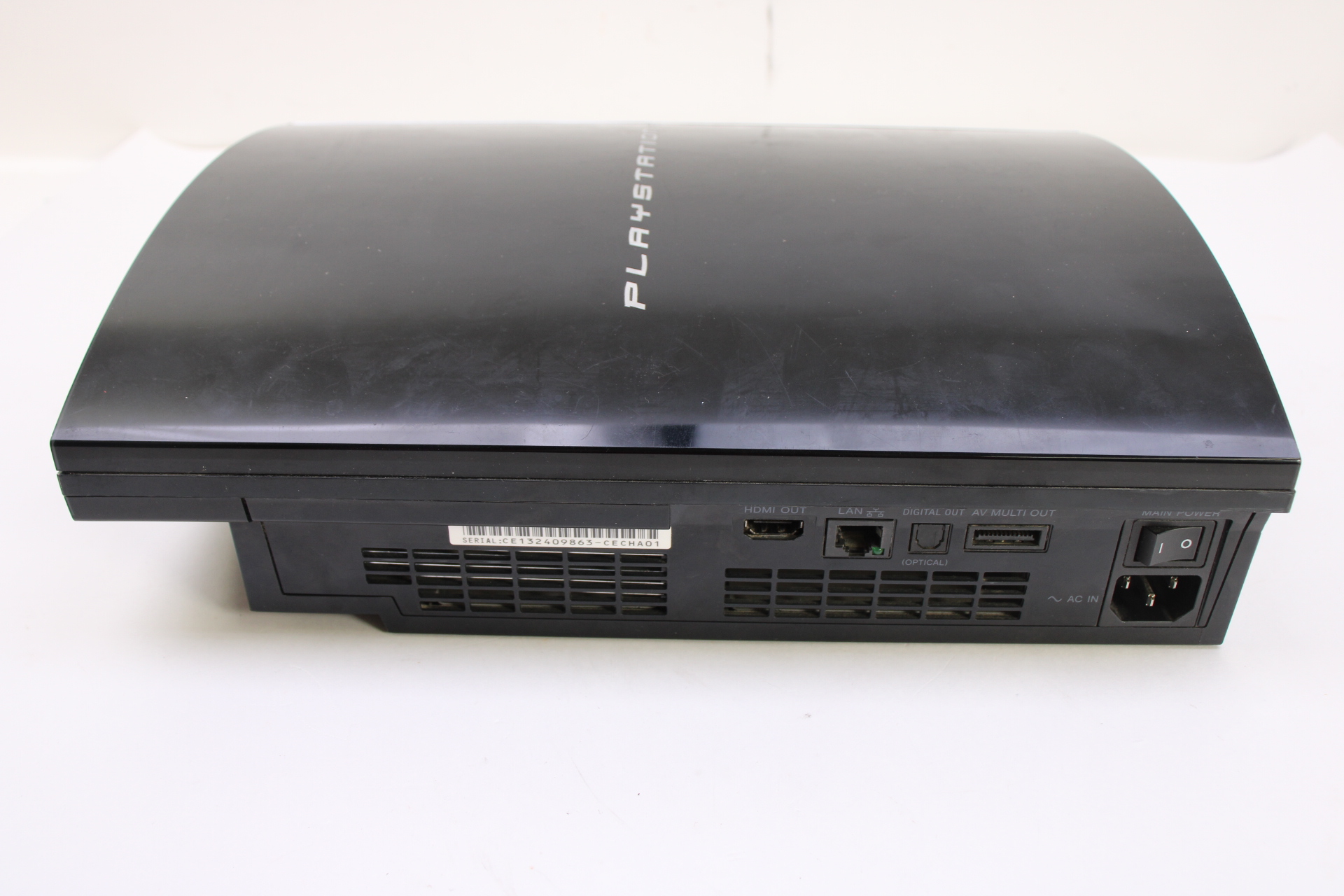 Sony PlayStation 3 CECHA01 60GB Backwards Compatible Video Game Console ...